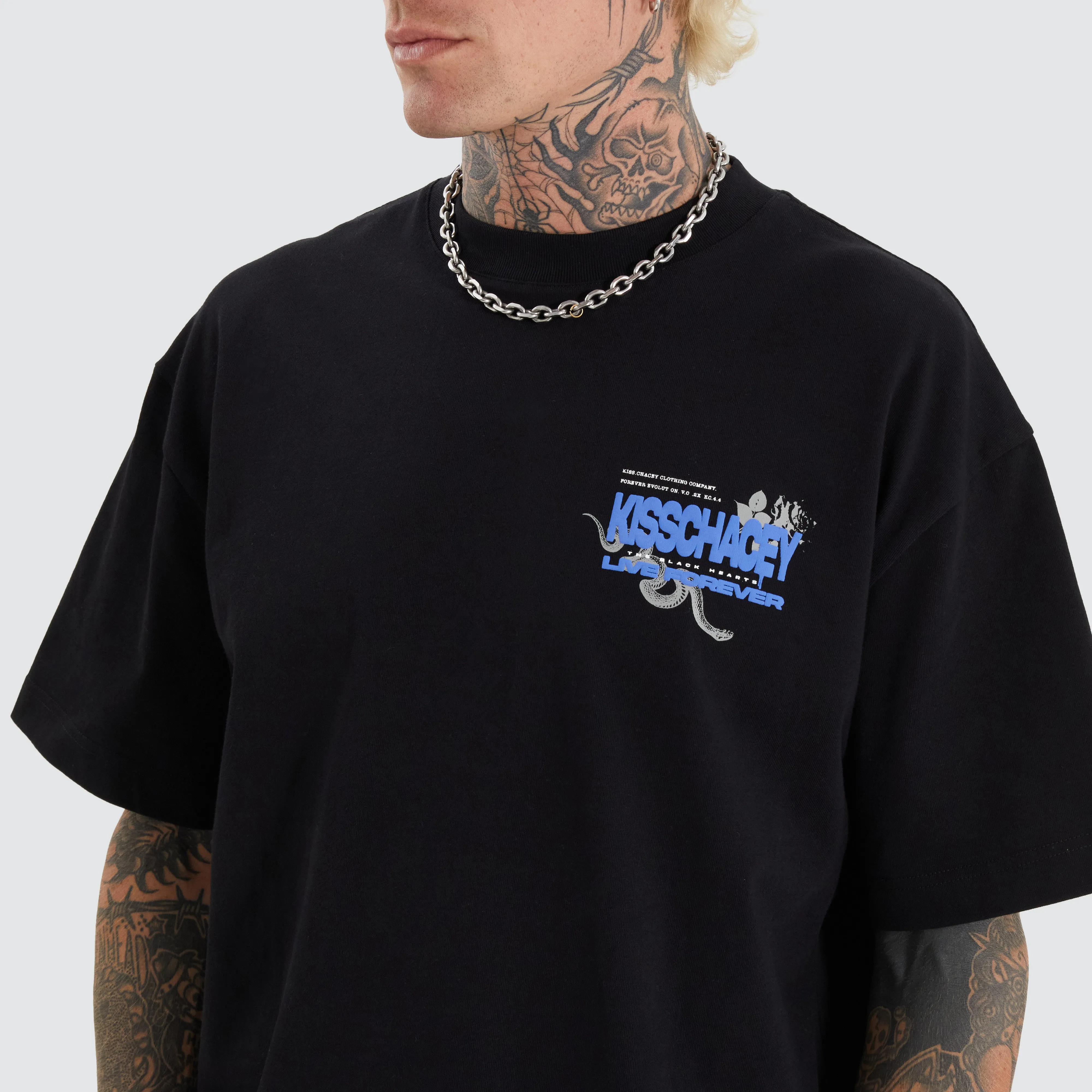 Mathry Street Tee Jet Black sold by Neverland product image thumbnail 3