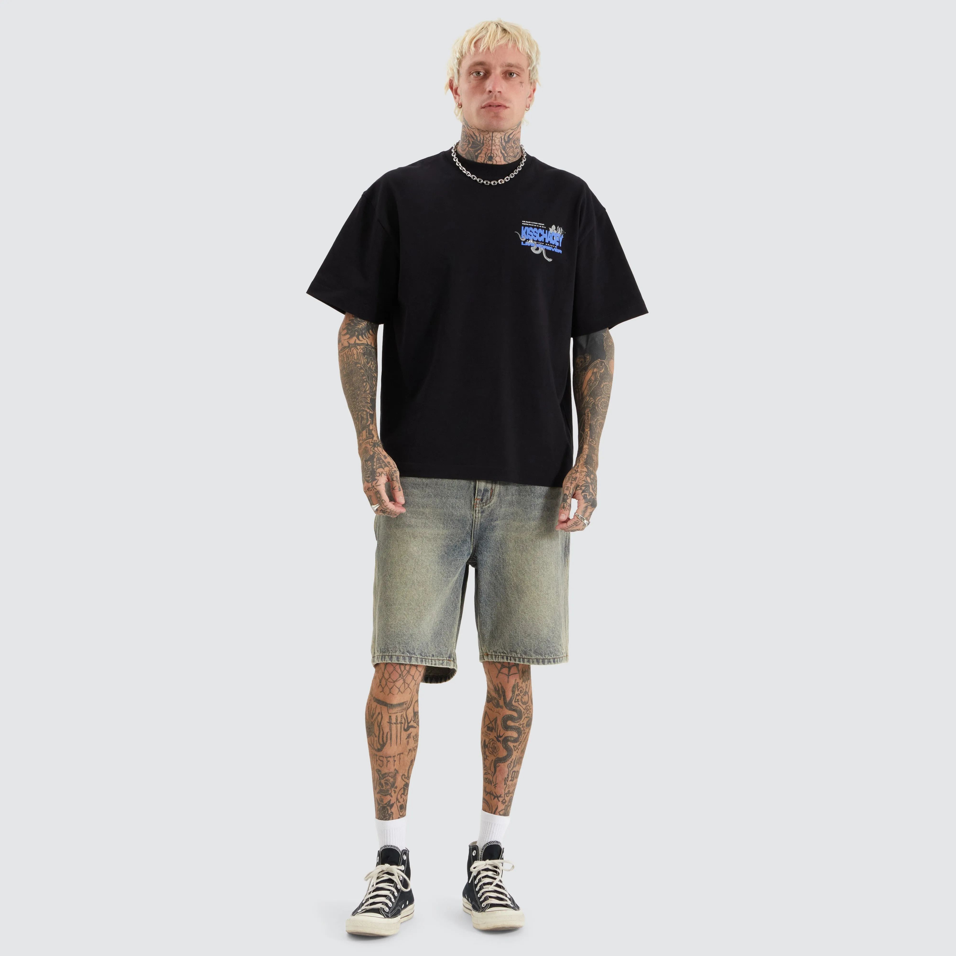 Mathry Street Tee Jet Black sold by Neverland product image thumbnail 4