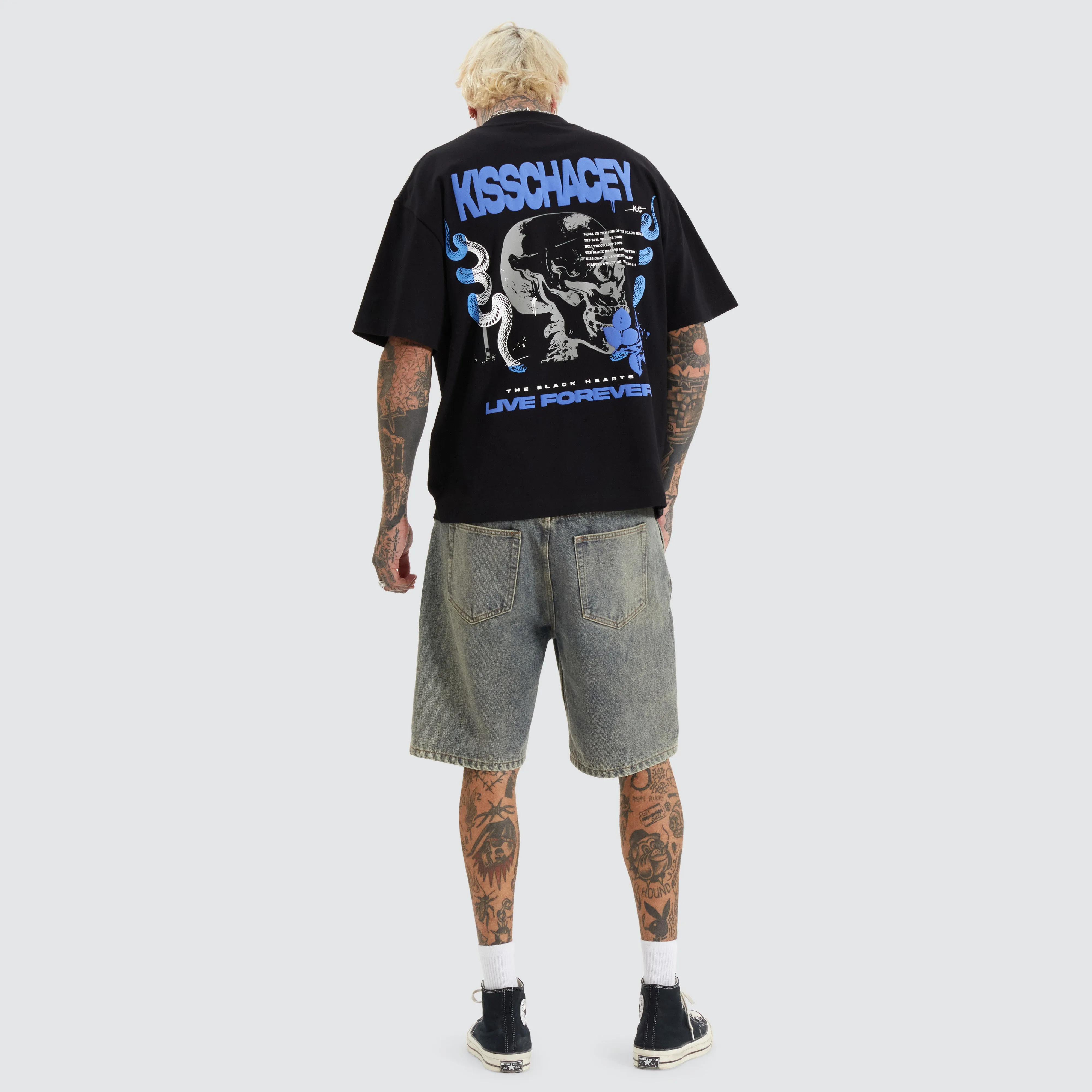 Mathry Street Tee Jet Black sold by Neverland product image thumbnail 5