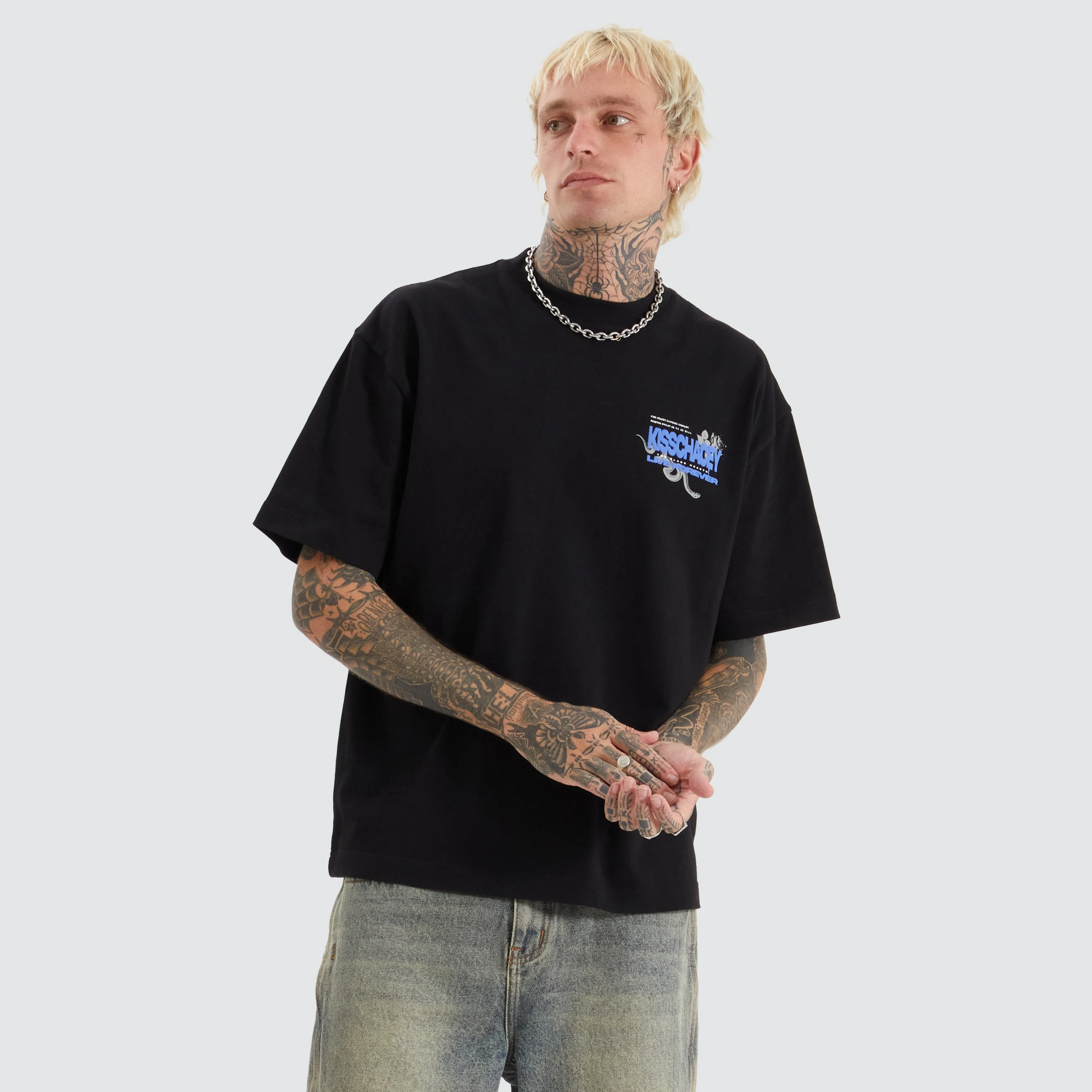 Mathry Street Tee Jet Black sold by Neverland product image thumbnail 2