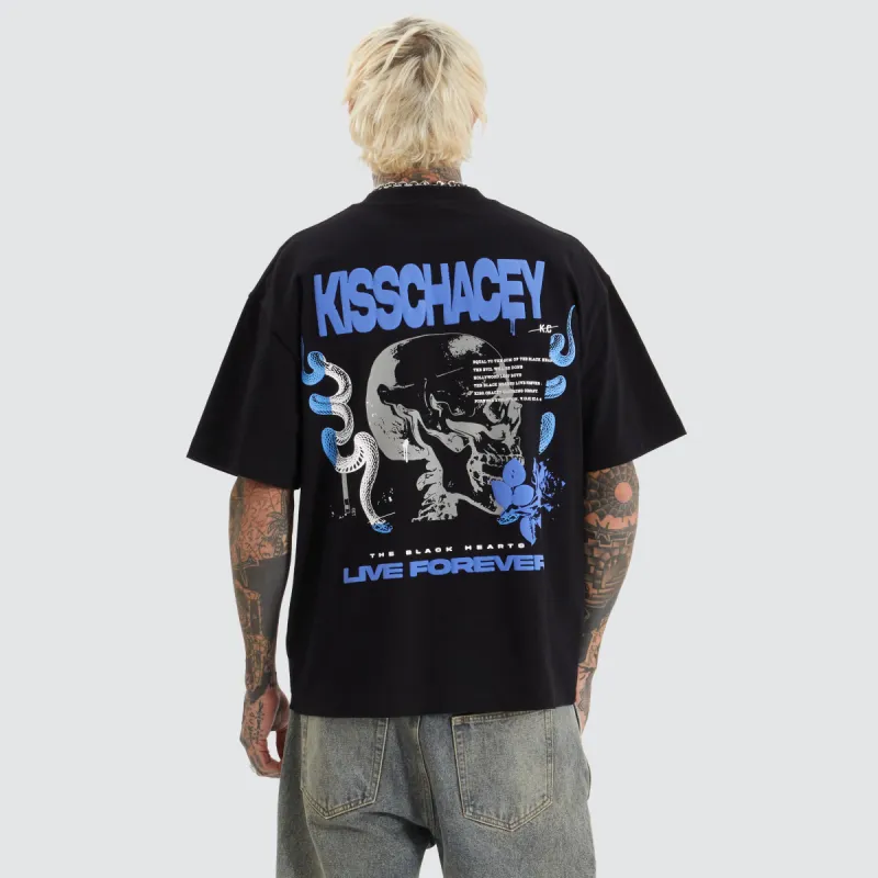 Mathry Street Tee Jet Black sold by Neverland