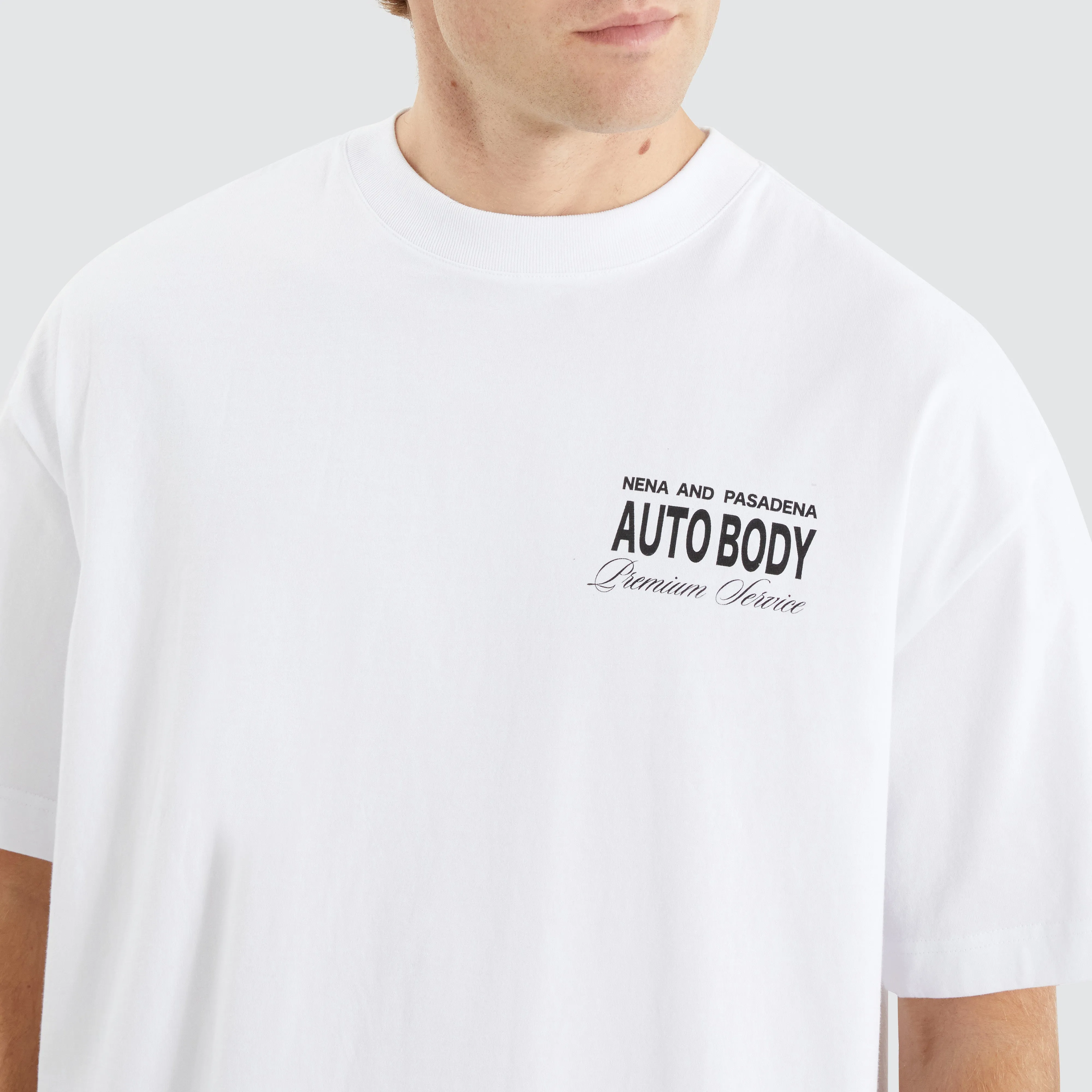 Steed Street Tee Optical White sold by Neverland product image thumbnail 3