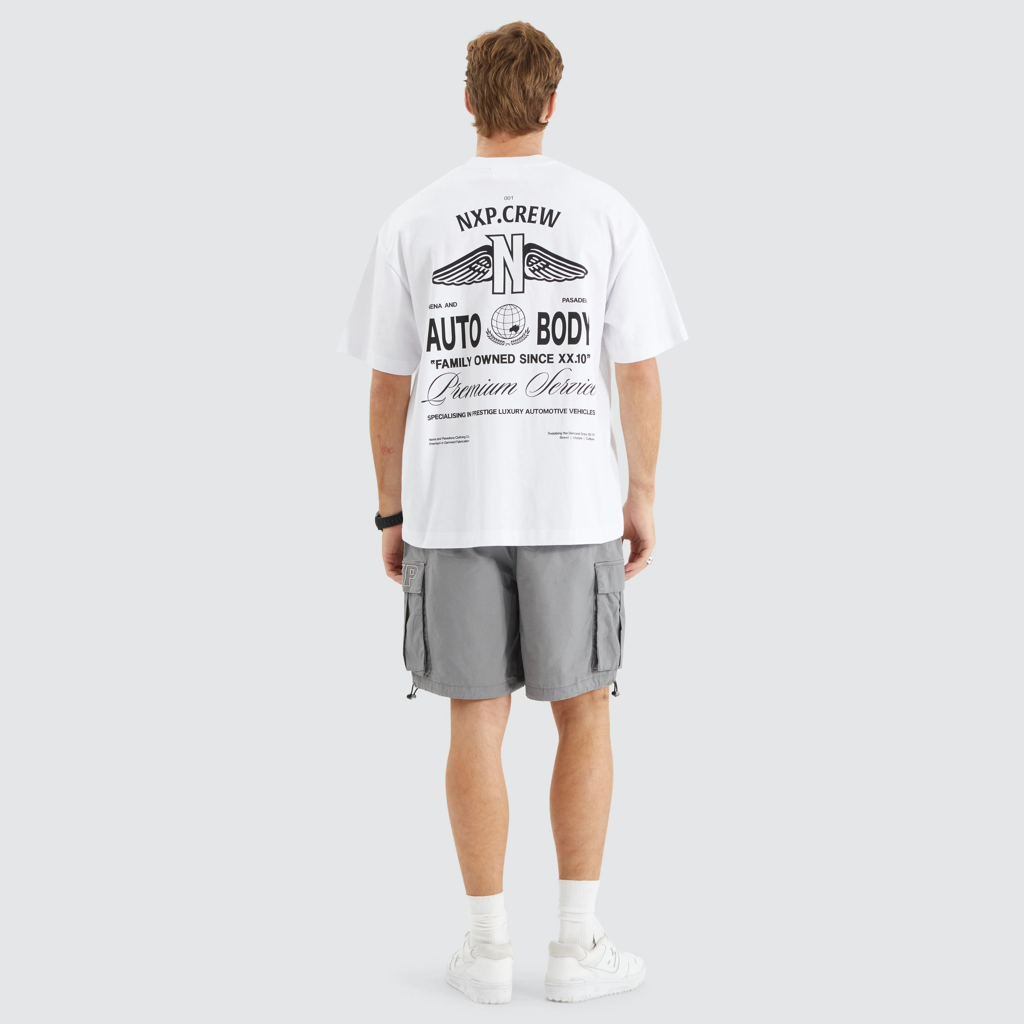 Steed Street Tee Optical White sold by Neverland product image thumbnail 5