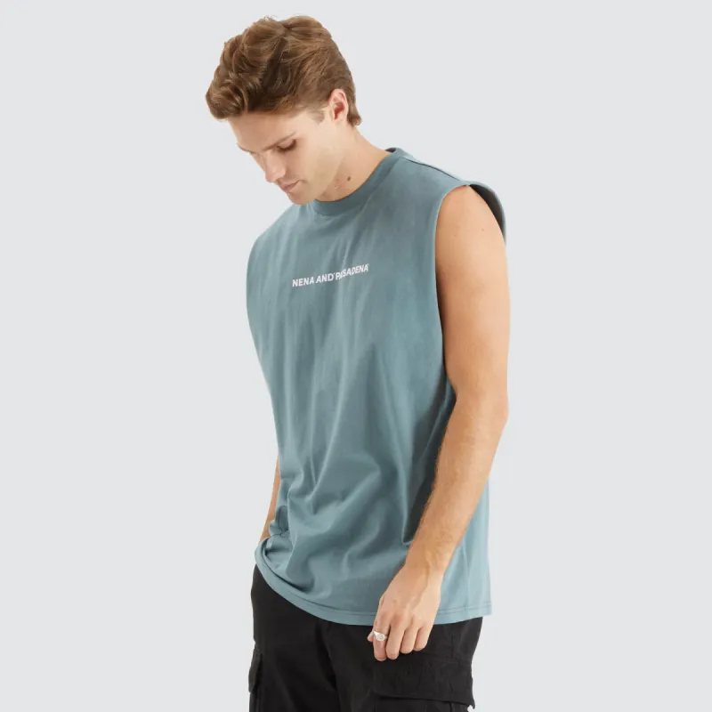 Back Rank Relaxed Muscle Tee Trooper sold by Neverland