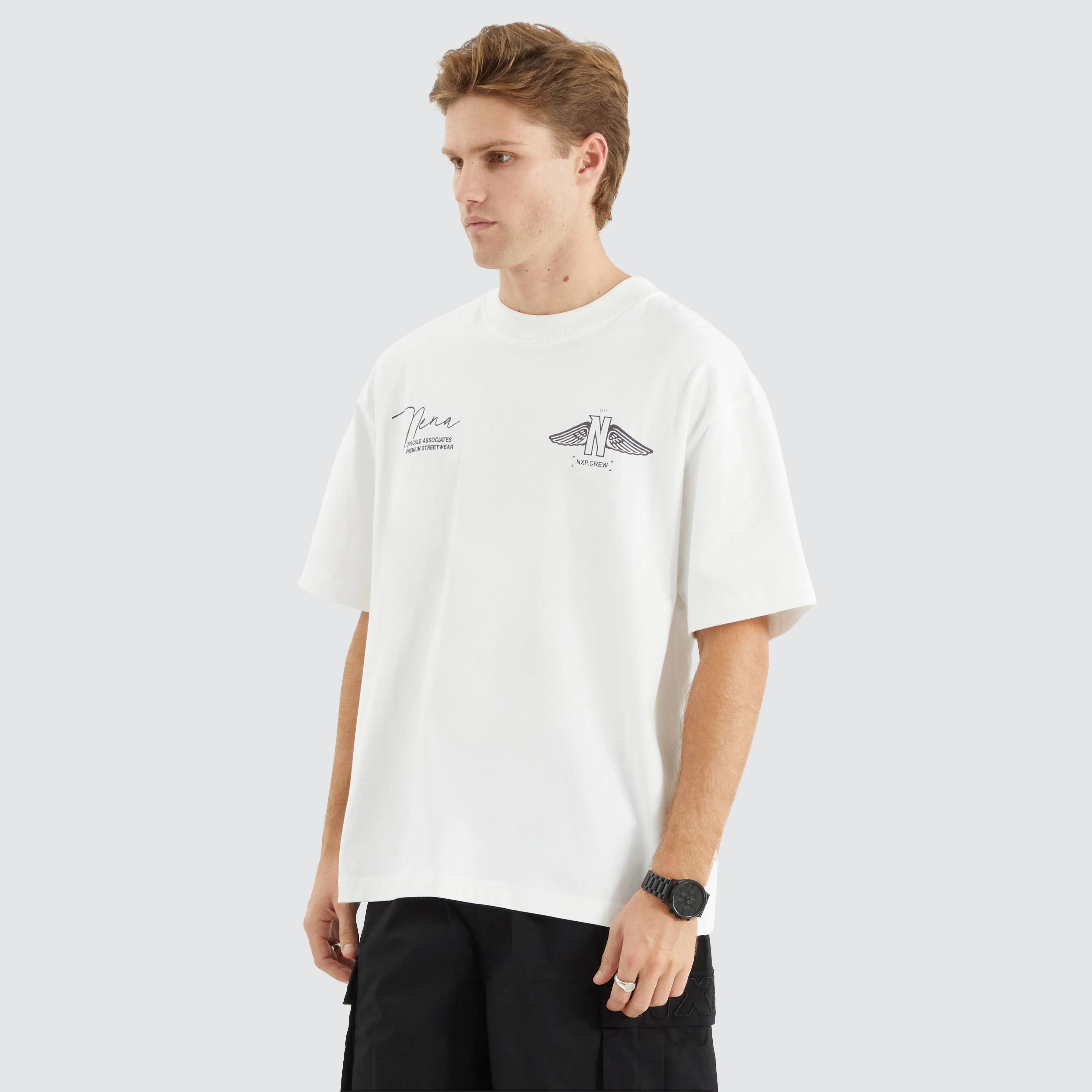 Copa Street Tee Natural White sold by Neverland product image thumbnail 4