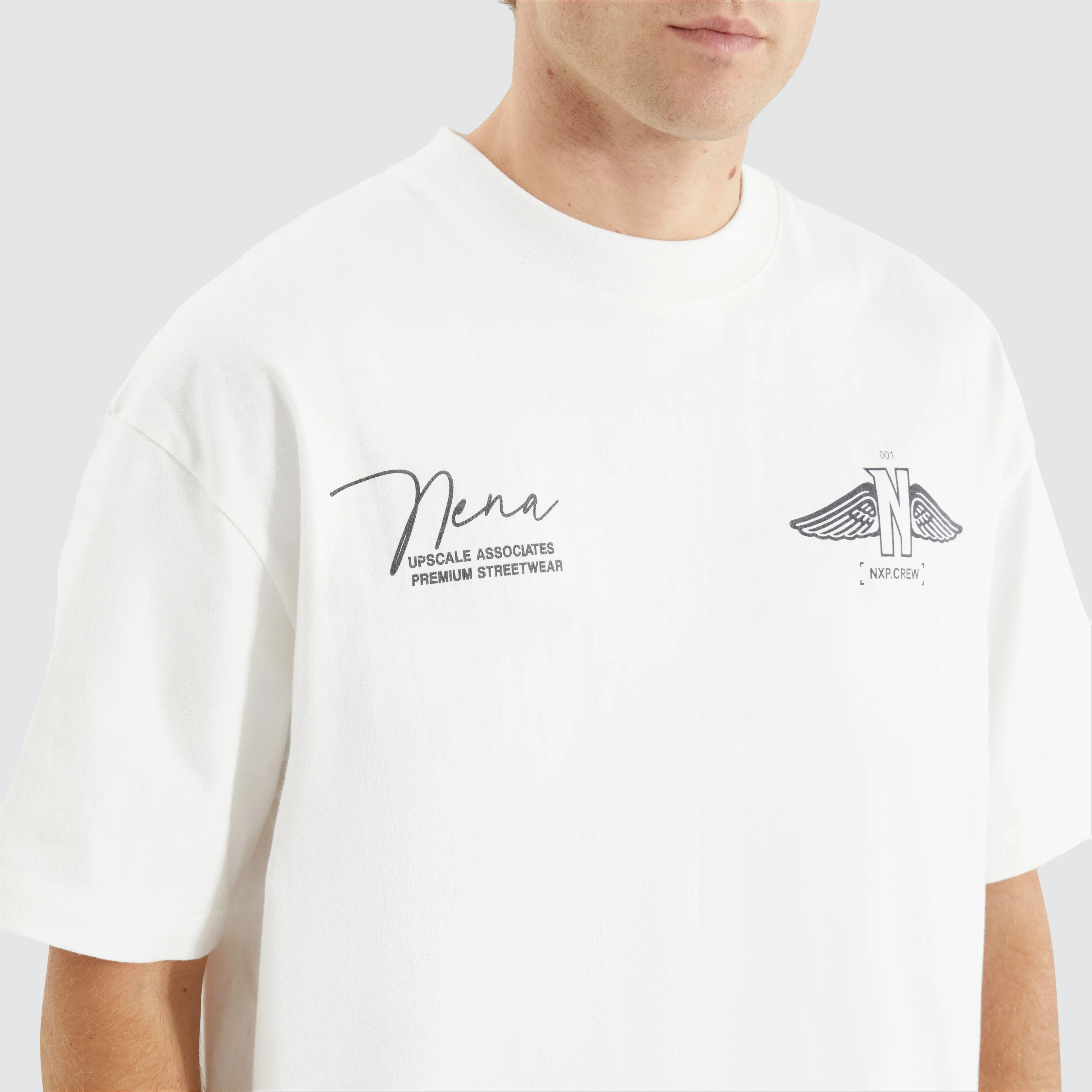 Copa Street Tee Natural White sold by Neverland product image thumbnail 3