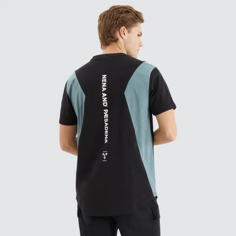 Module Dual Curved Tee Black/Trooper sold by Neverland