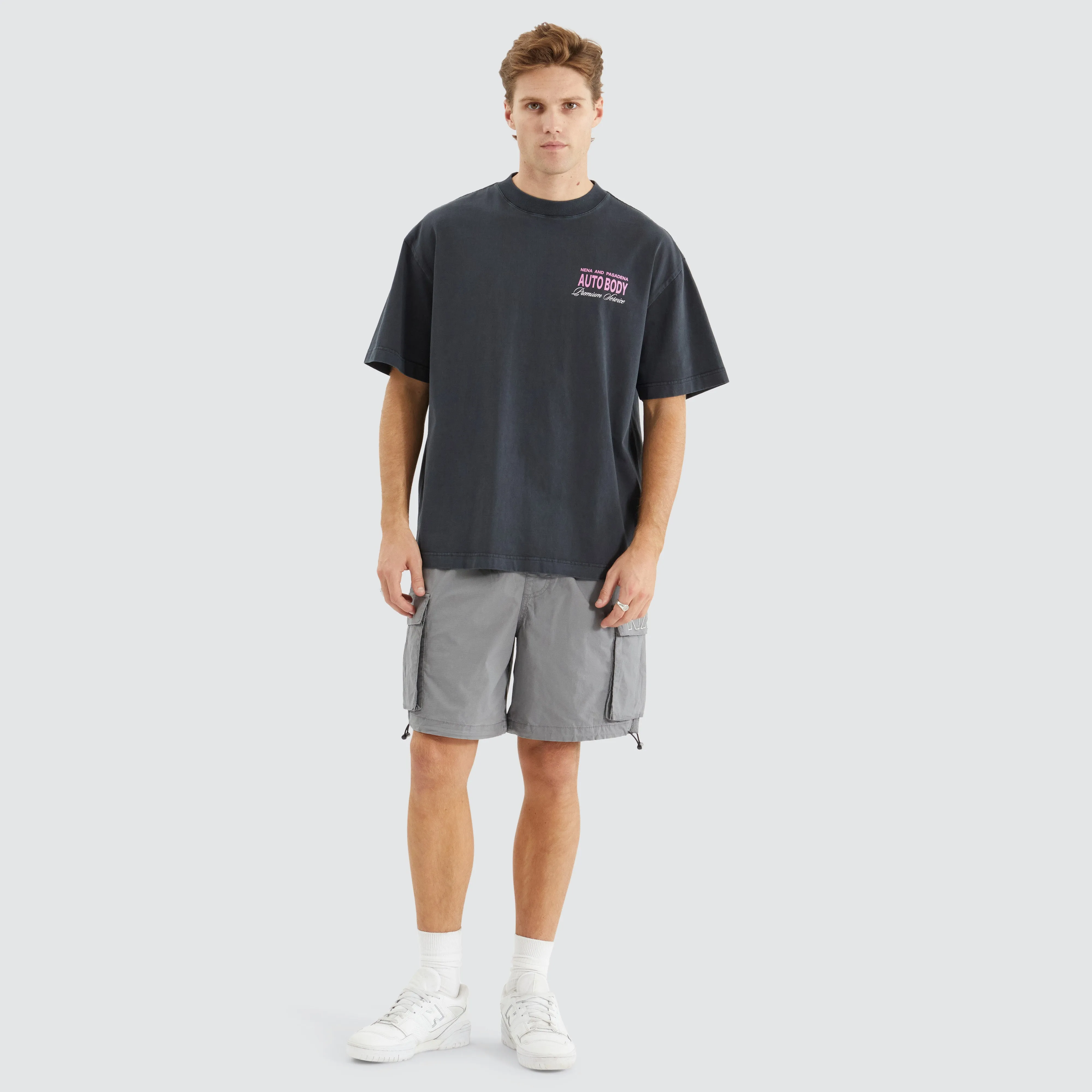 Steed Street Tee Pigment Black sold by Neverland product image thumbnail 4