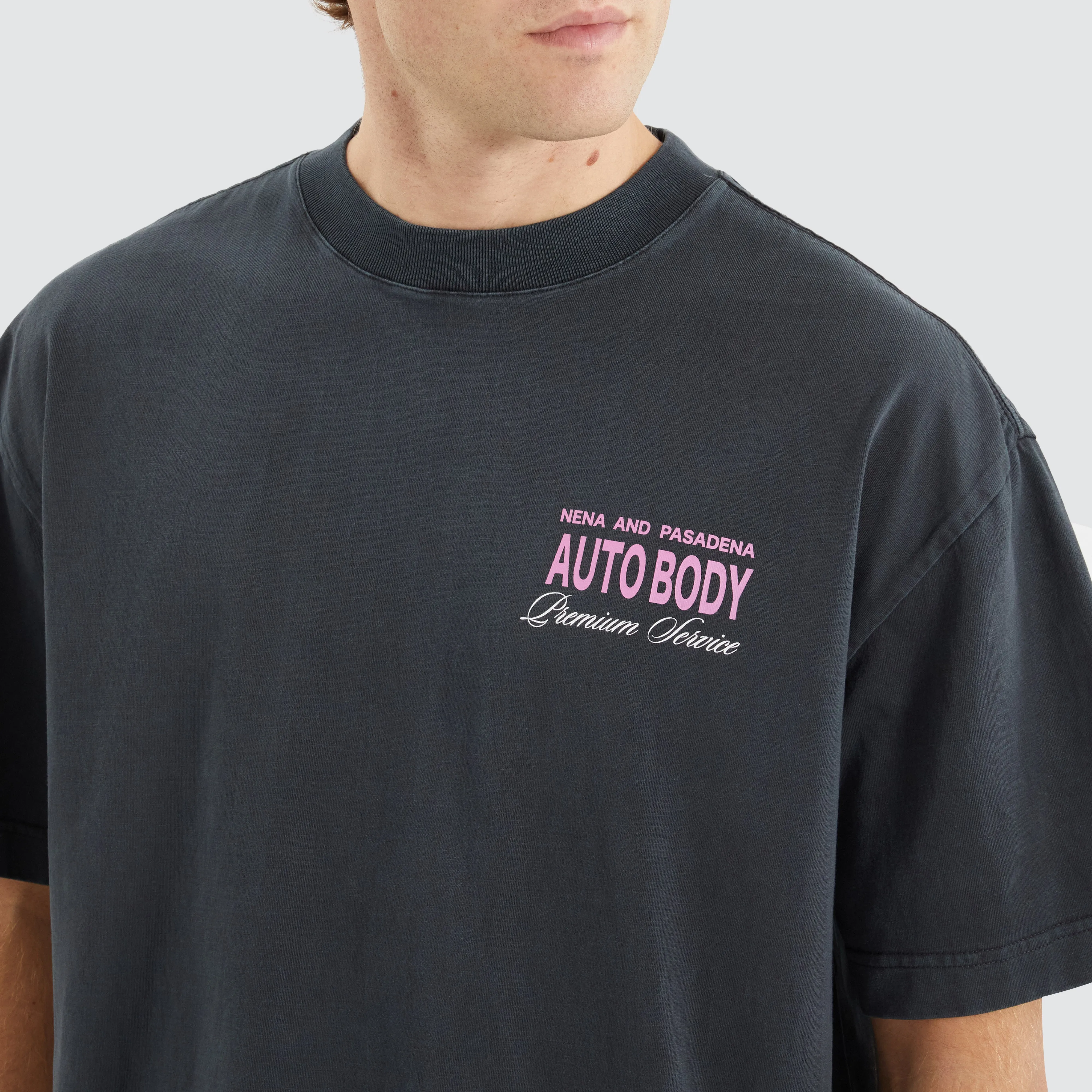 Steed Street Tee Pigment Black sold by Neverland product image thumbnail 3