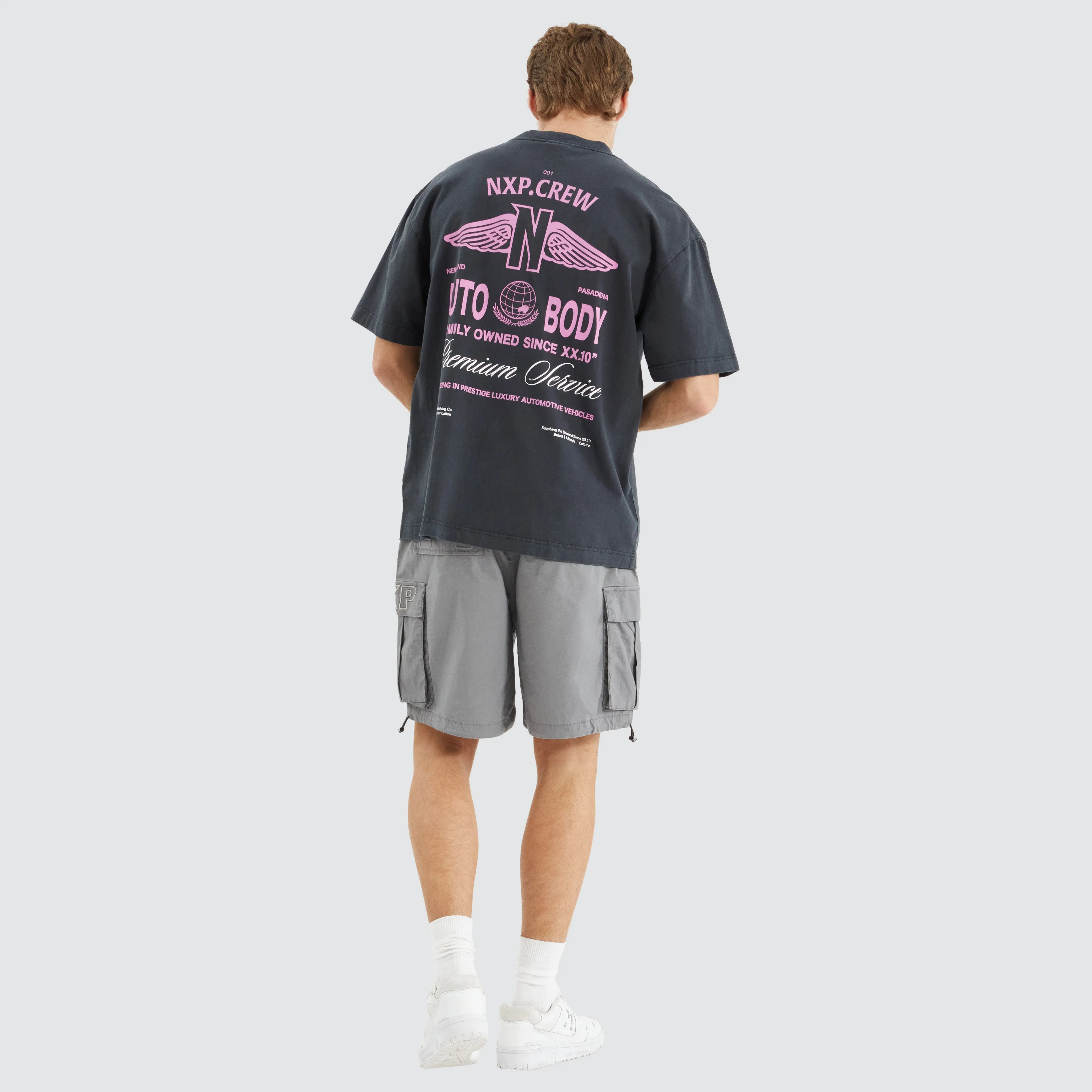 Steed Street Tee Pigment Black sold by Neverland product image thumbnail 5