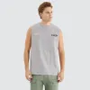 Delta Time Relaxed Muscle Tee Pigment Alloy sold by Neverland