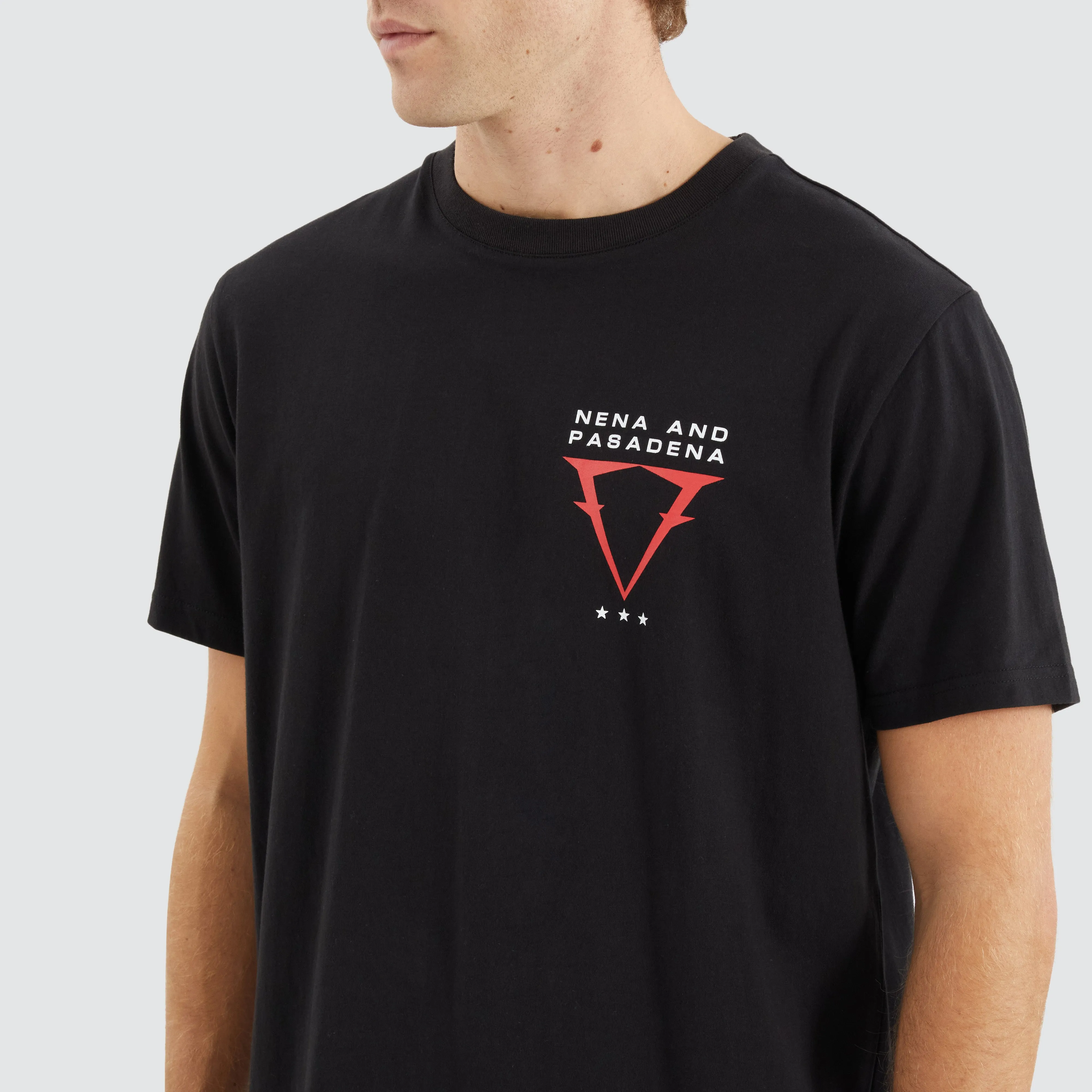 Data Dual Curved Tee Jet Black sold by Neverland product image thumbnail 3