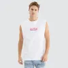 Inspired Scoop Back Muscle Optical White sold by Neverland