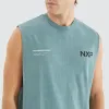 Delta Time Relaxed Muscle Tee Pigment Trooper sold by Neverland