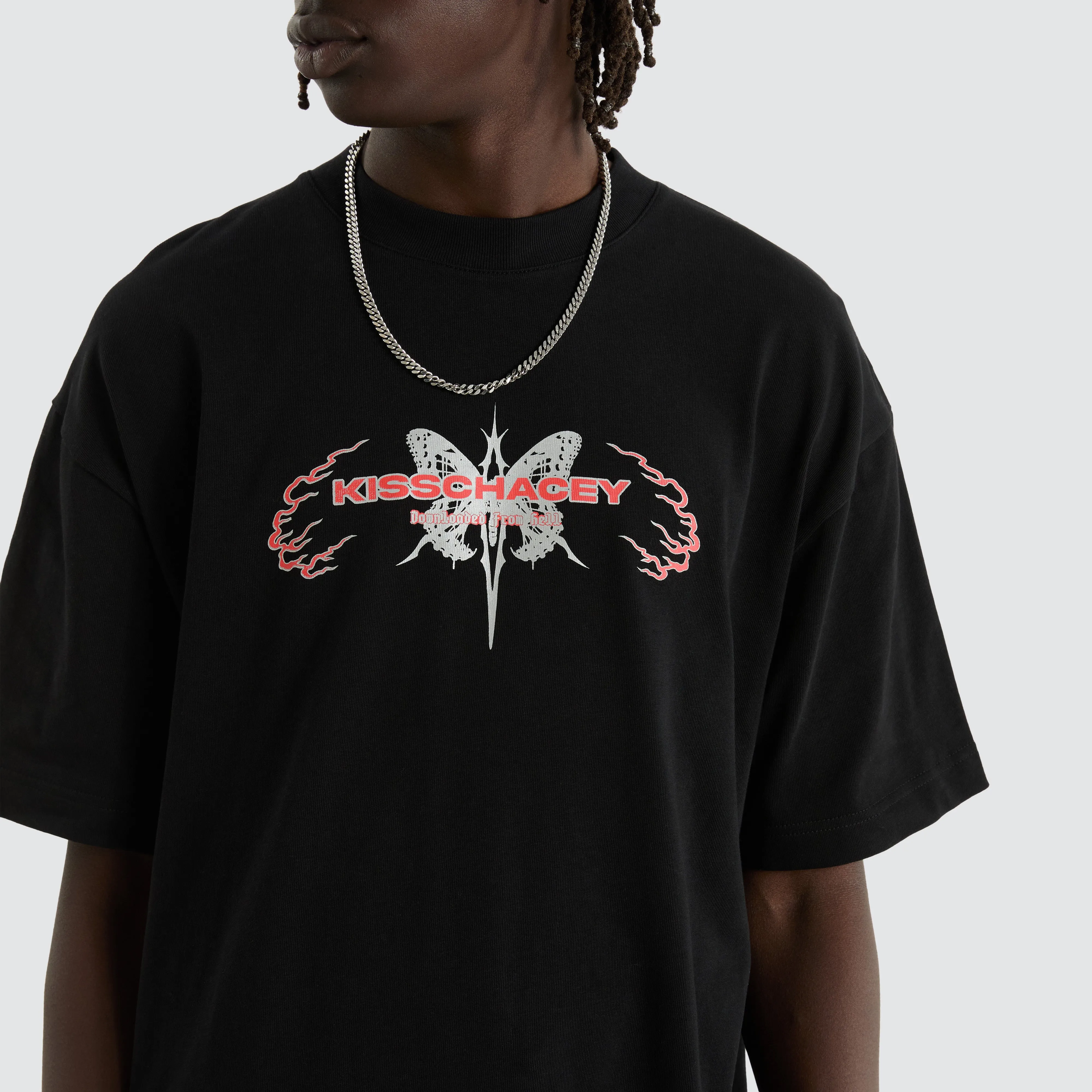 Serpent Street Tee Jet Black sold by Neverland product image thumbnail 3