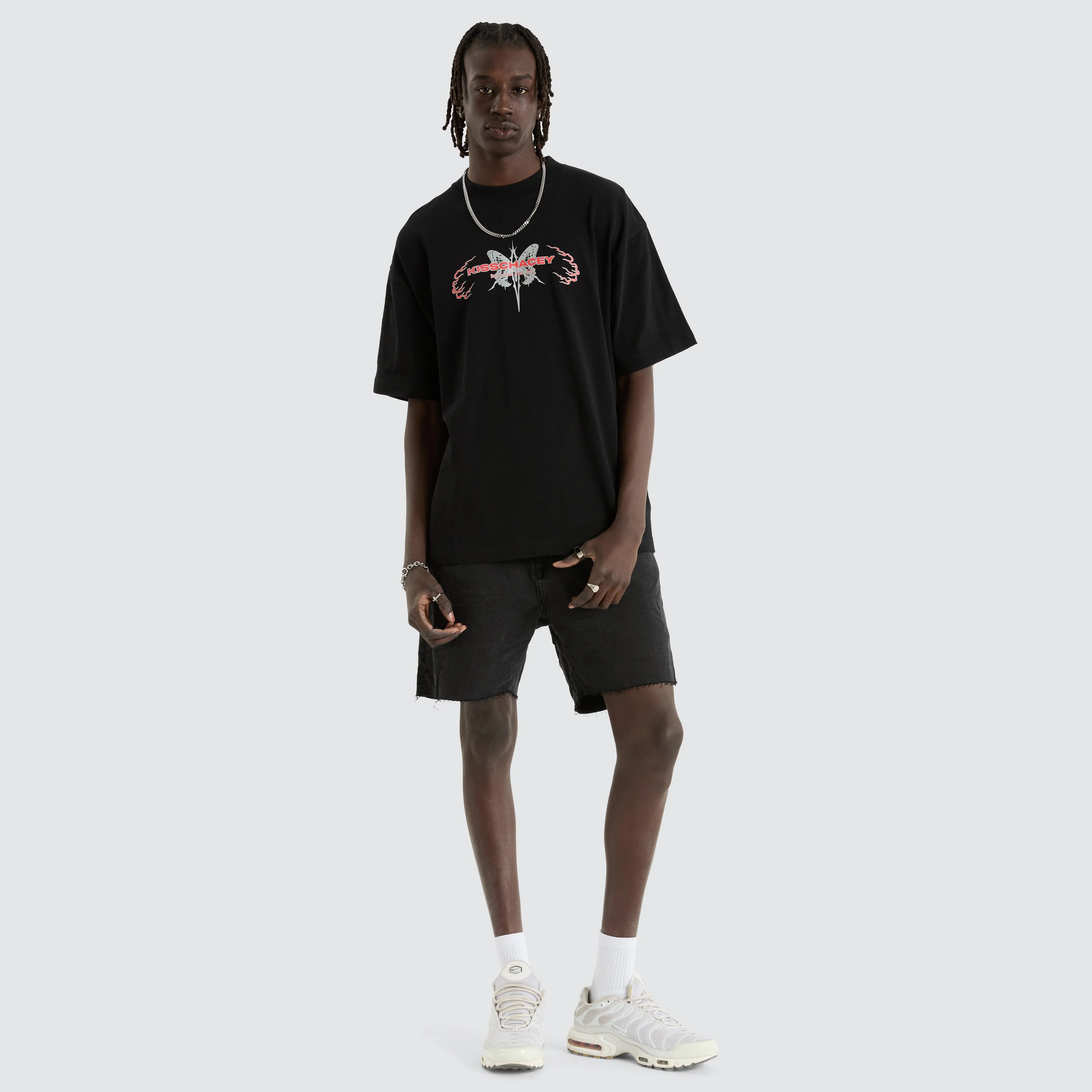 Serpent Street Tee Jet Black sold by Neverland product image thumbnail 5