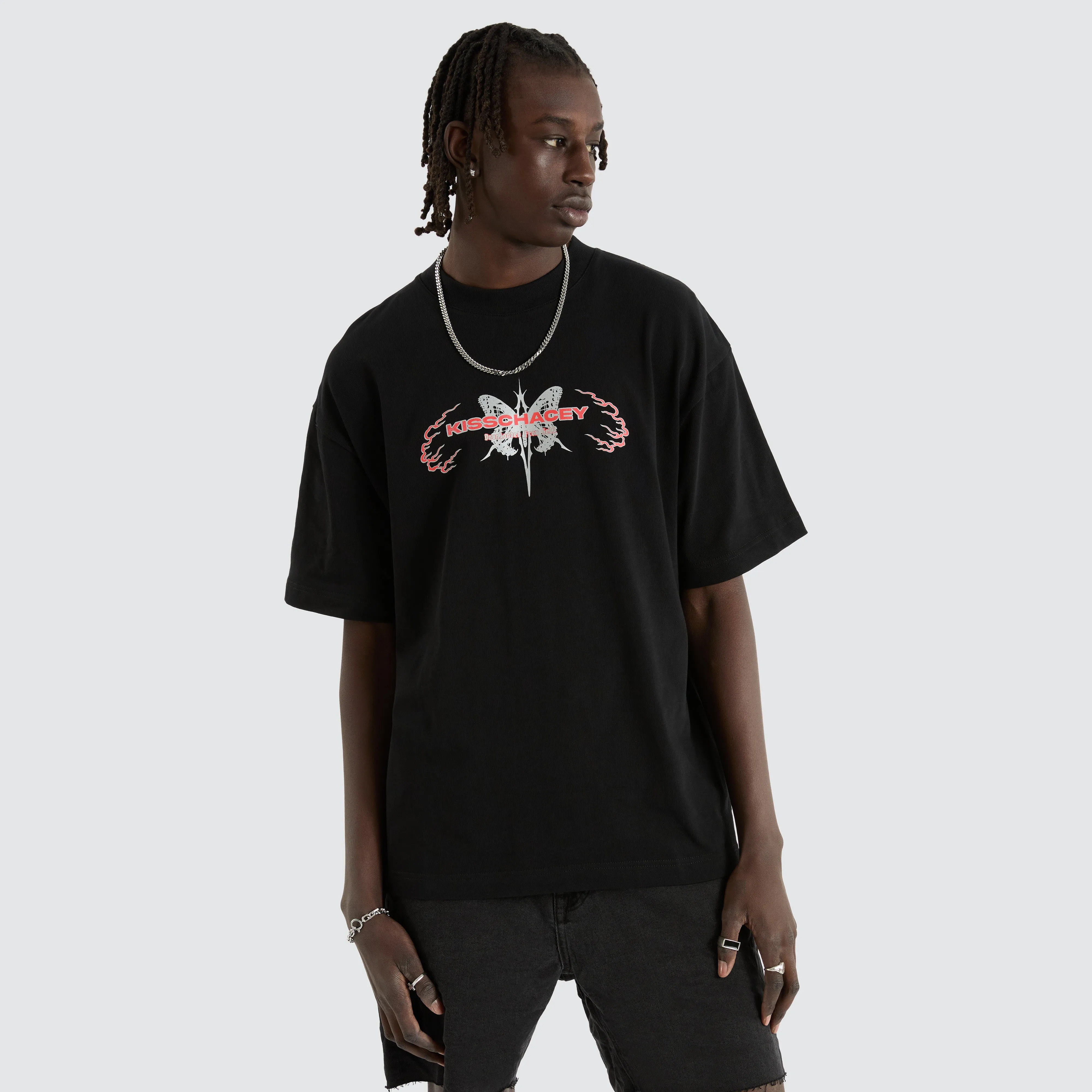 Serpent Street Tee Jet Black sold by Neverland product image thumbnail 2