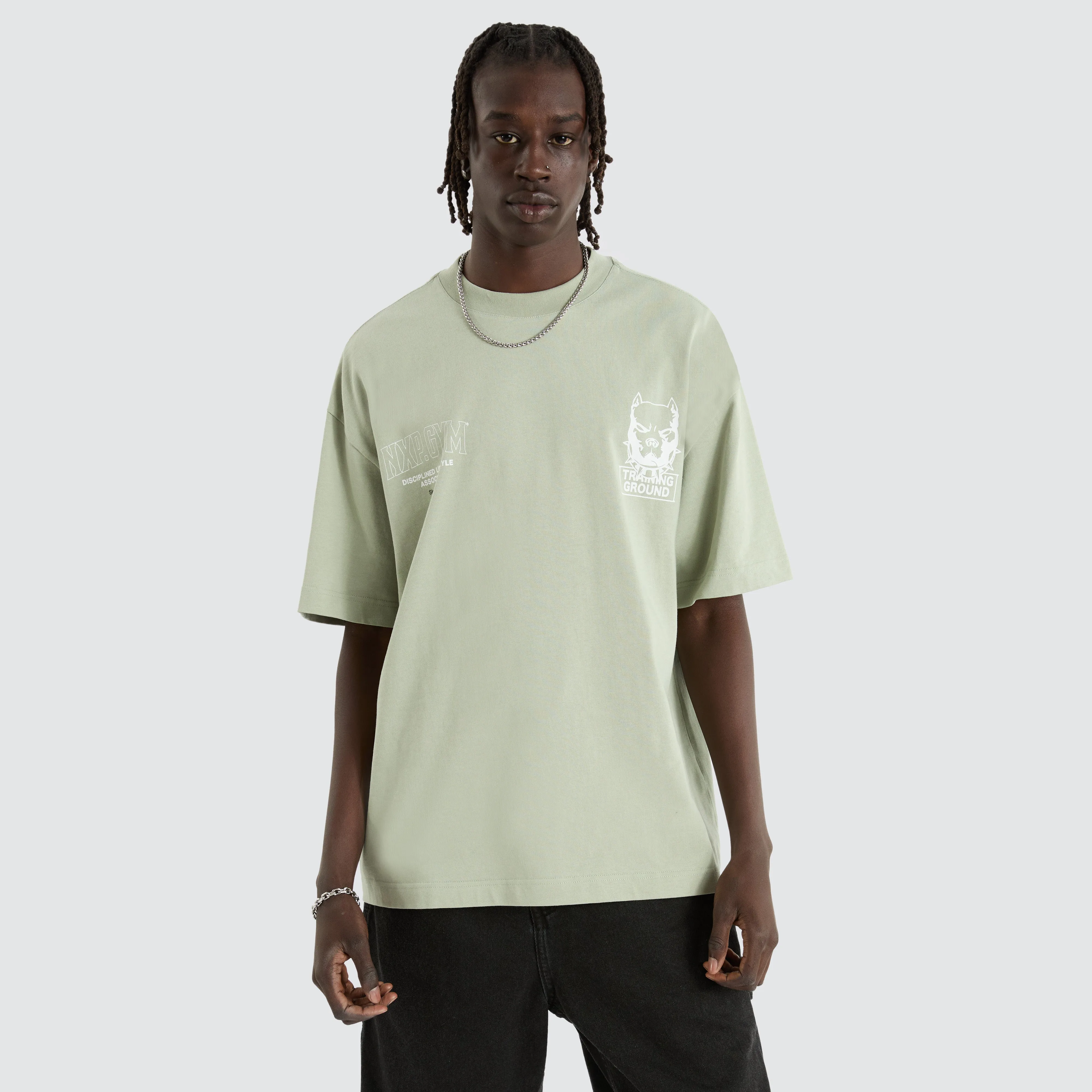 Trait Street Tee Pistachio sold by Neverland product image thumbnail 5
