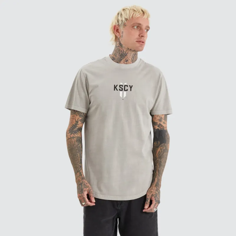 Imperium Dual Curved Tee Pigment Dove sold by Neverland