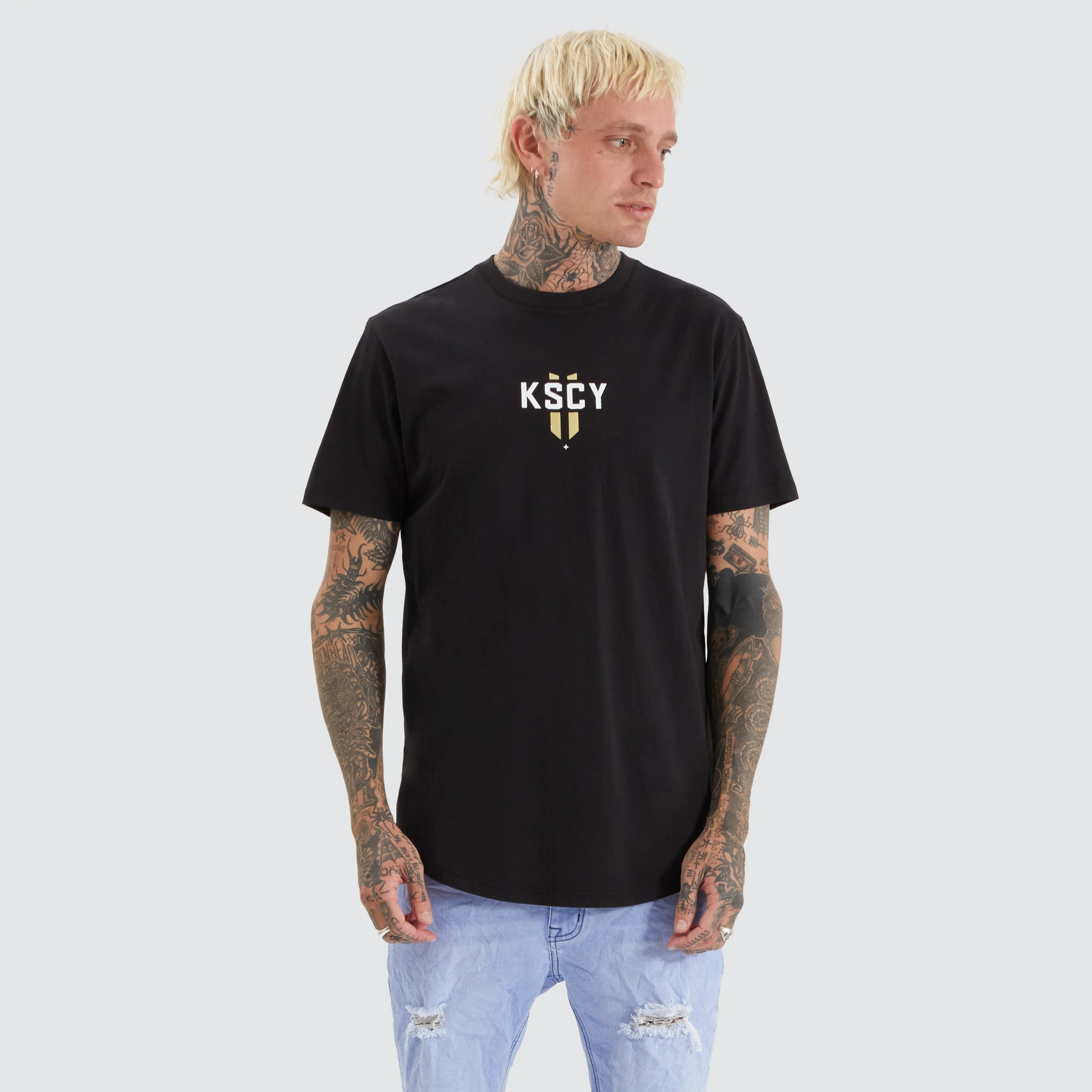 Imperium Dual Curved Tee Jet Back sold by Neverland