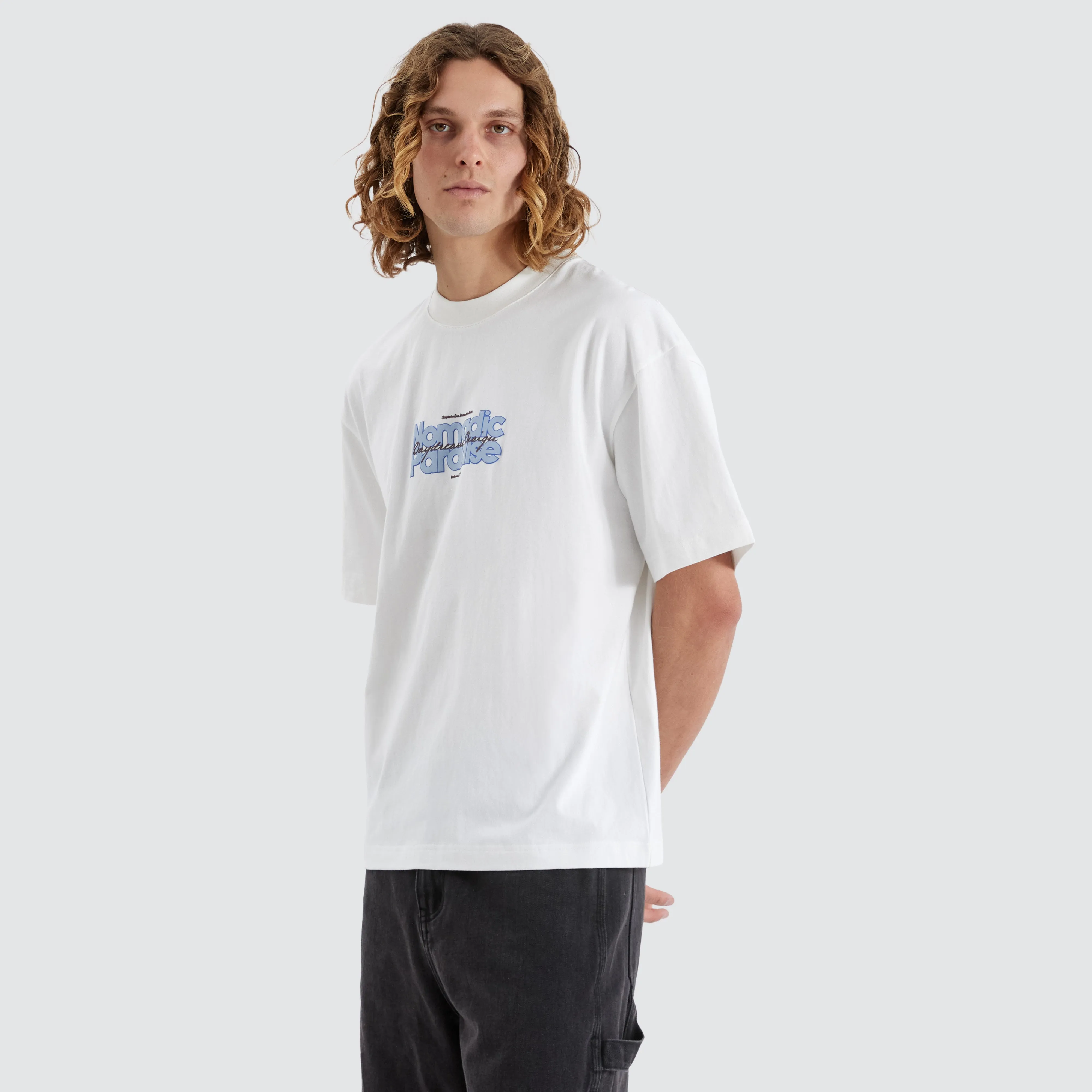 Daydream Street Tee Blanc De Blanc sold by Neverland