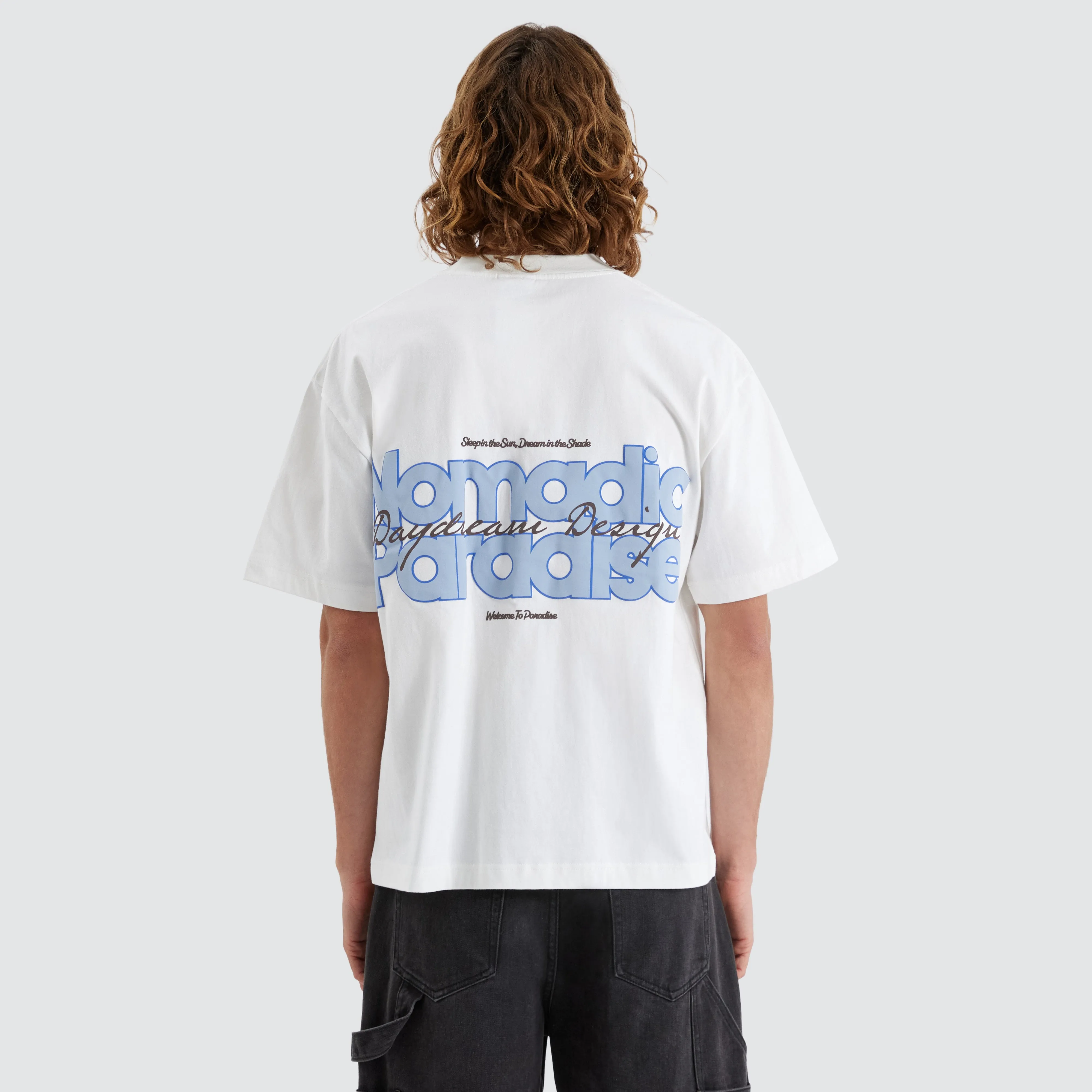 Daydream Street Tee Blanc De Blanc sold by Neverland product image thumbnail 5