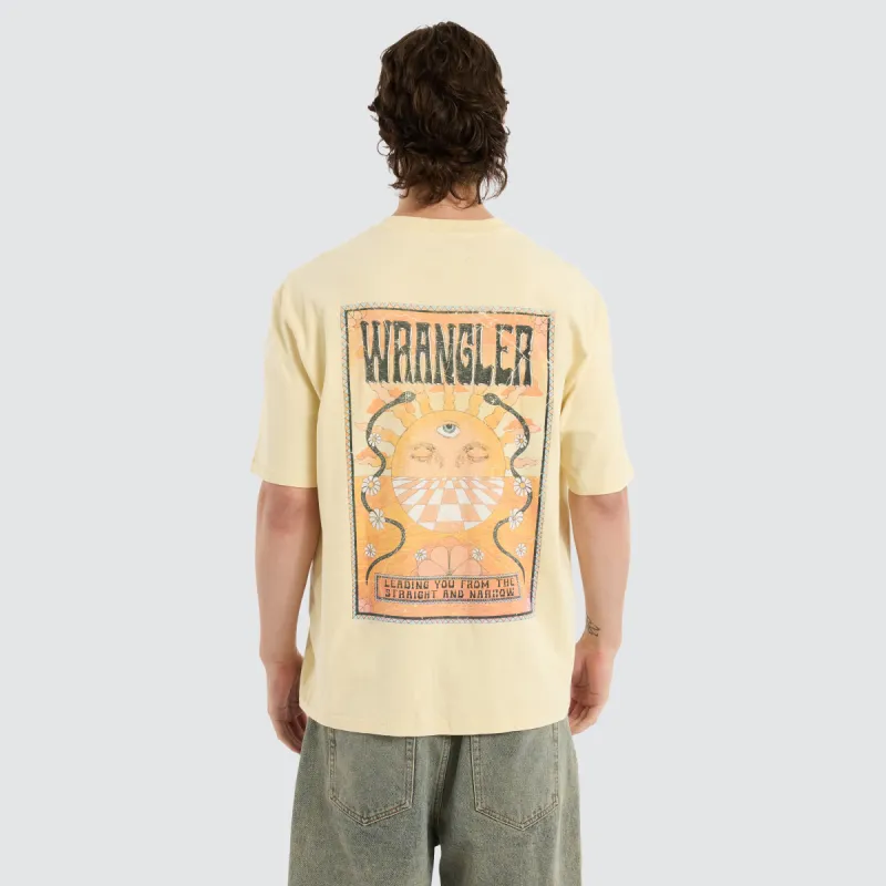 Mind Mirage Slacker Tee White sold by Neverland