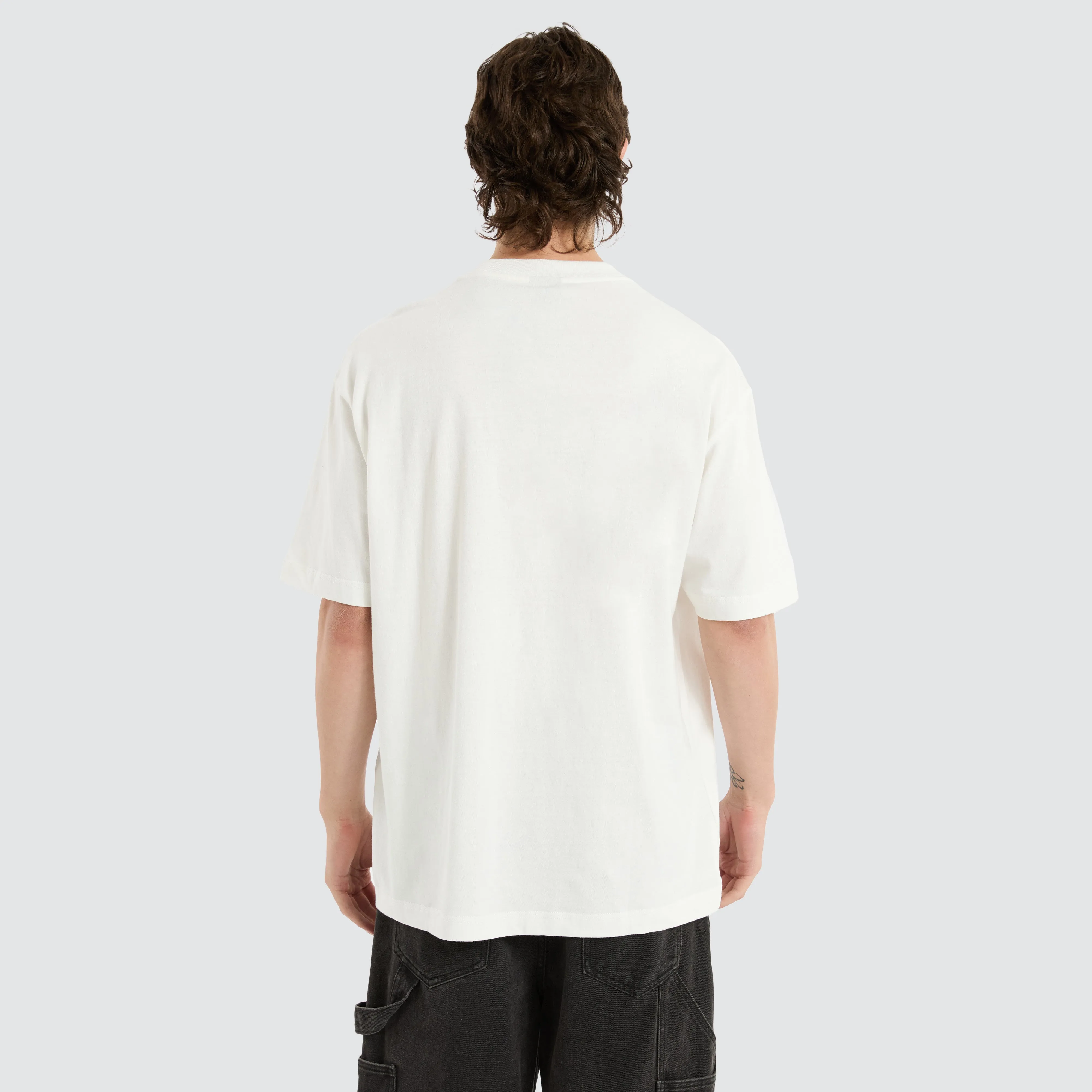 Twitch Boxed Baggy Tee in White sold by Neverland product image thumbnail 4