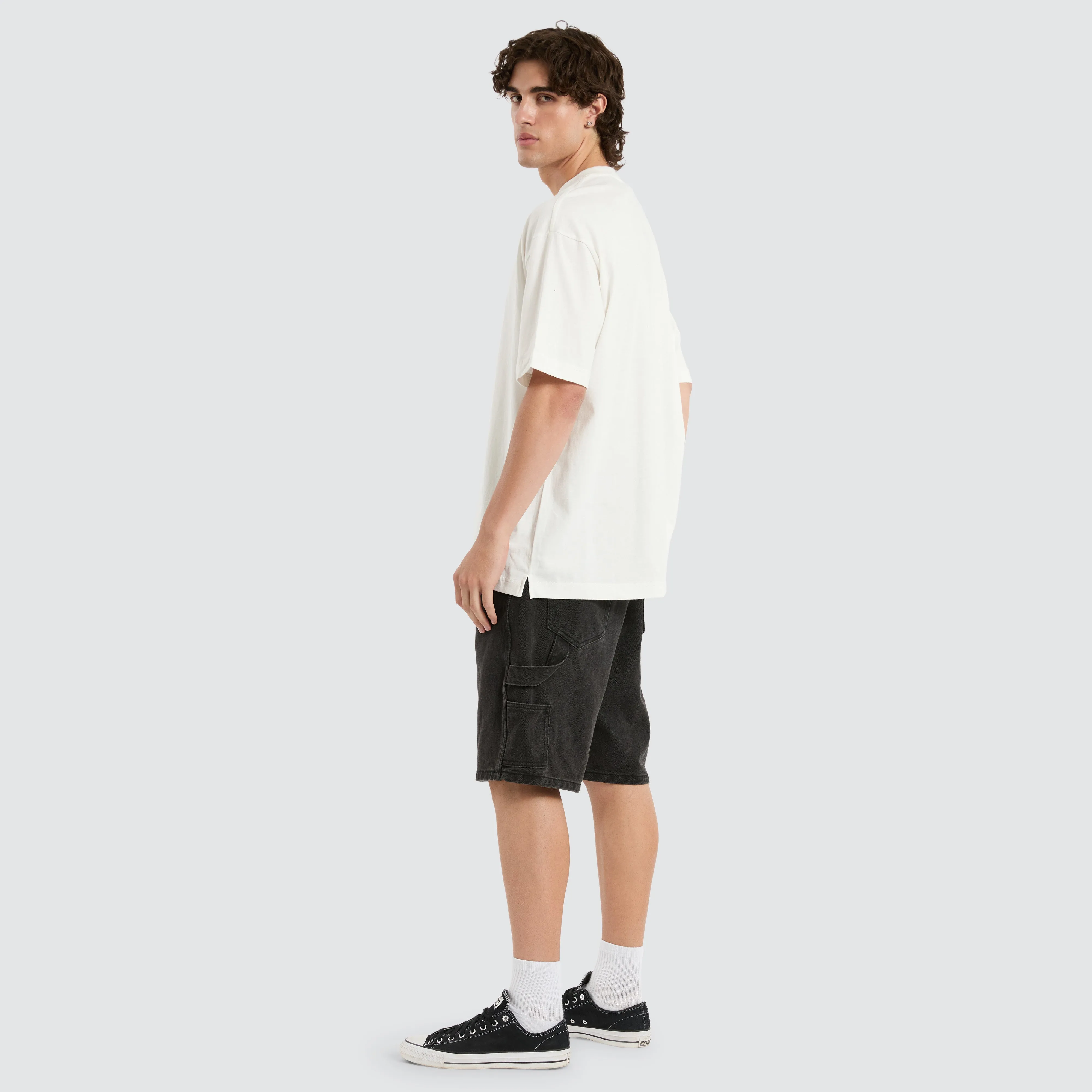 Twitch Boxed Baggy Tee in White sold by Neverland product image thumbnail 2