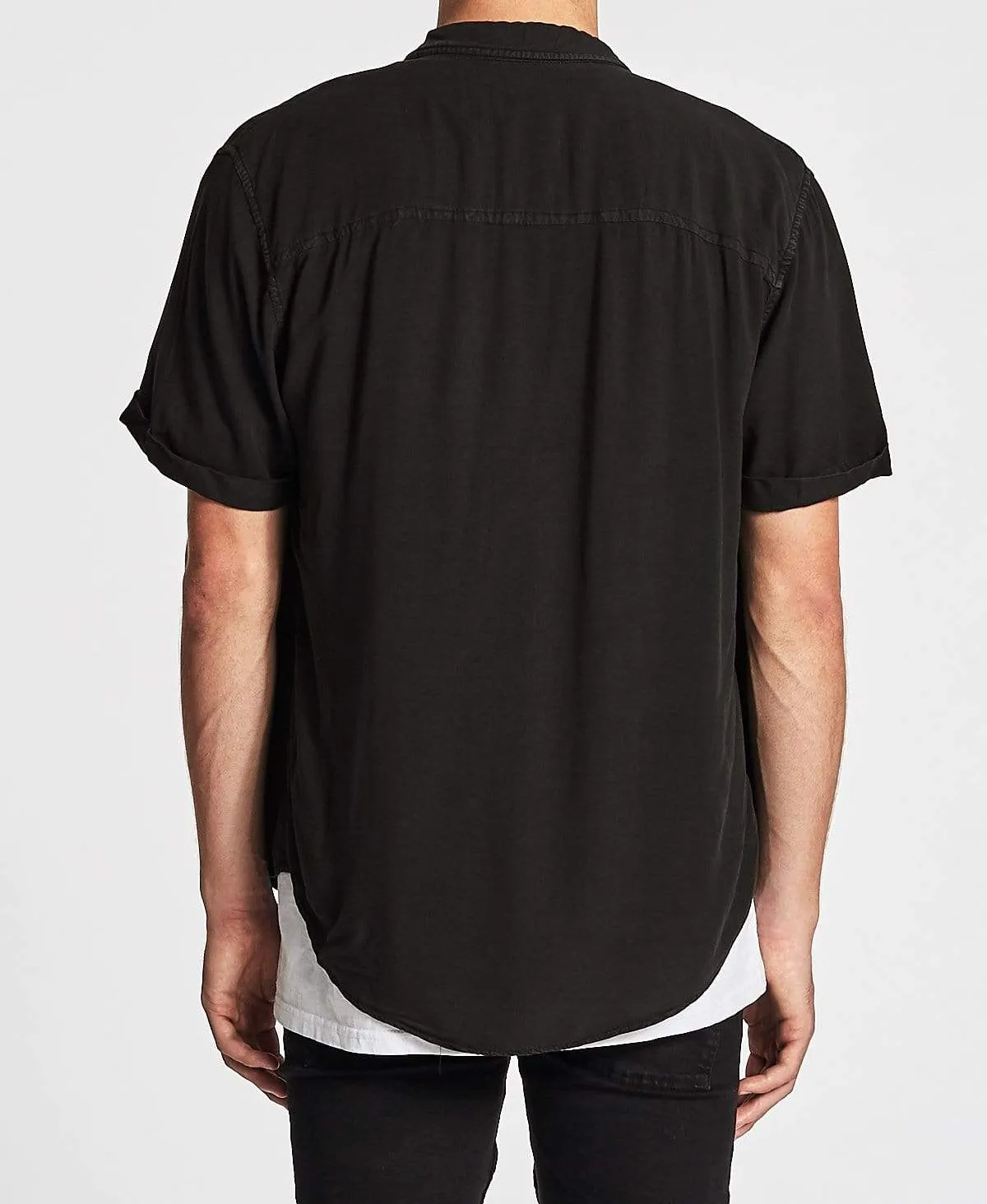 Short Sleeve Shirt Pigment Black sold by Neverland product image thumbnail 2