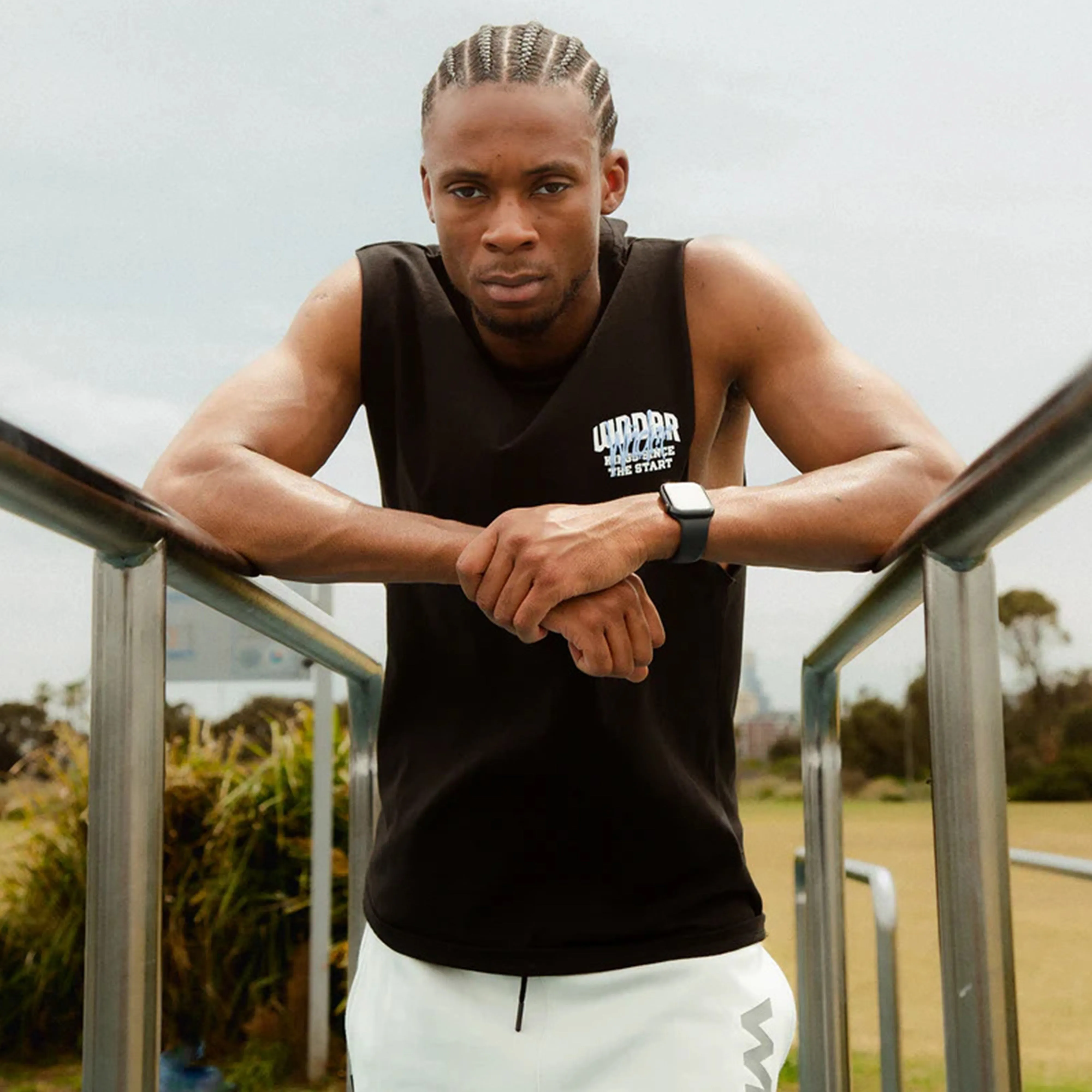 Top Tier Muscle Top Black sold by Neverland product image thumbnail 5