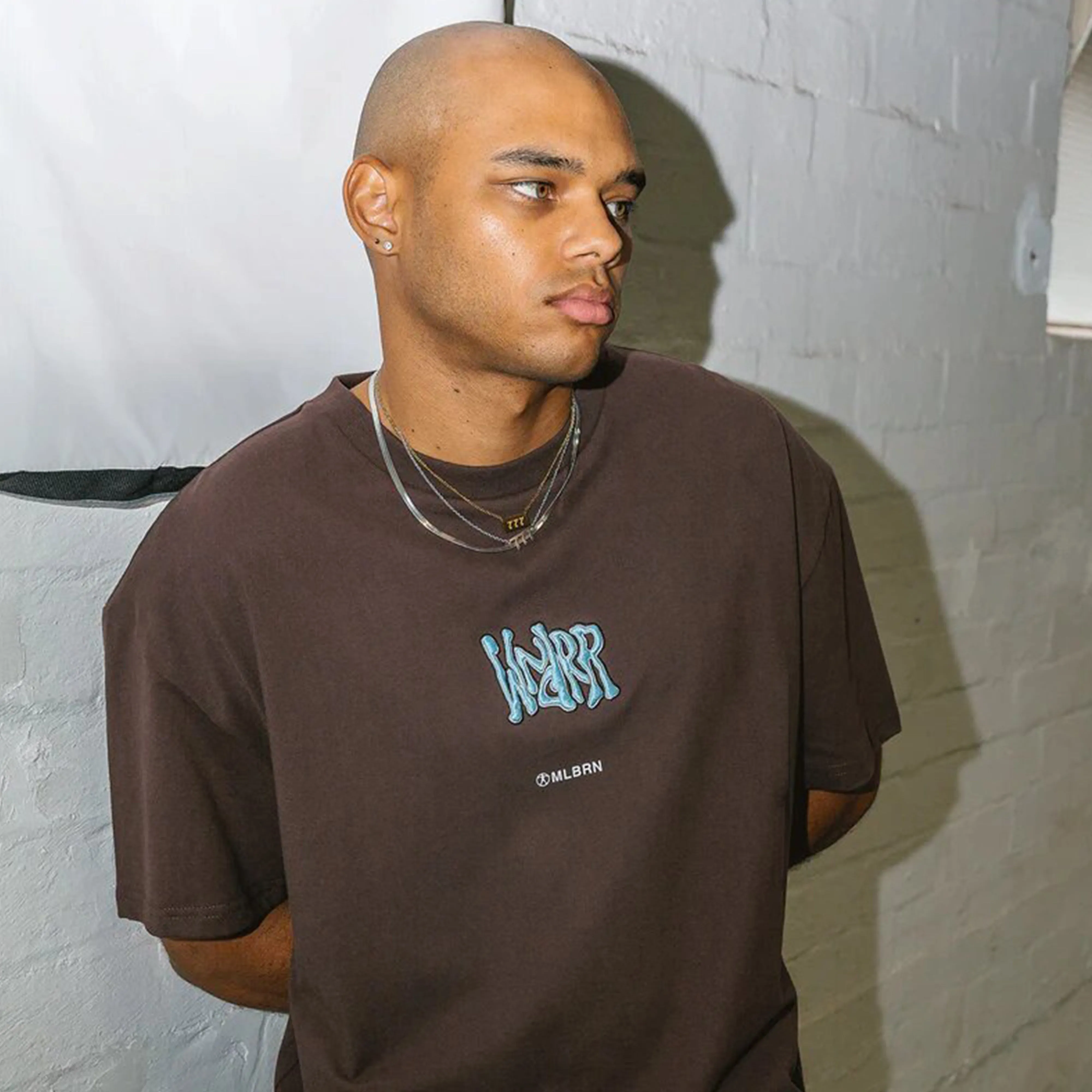 Toast Box Fit Tee Brown sold by Neverland product image thumbnail 2