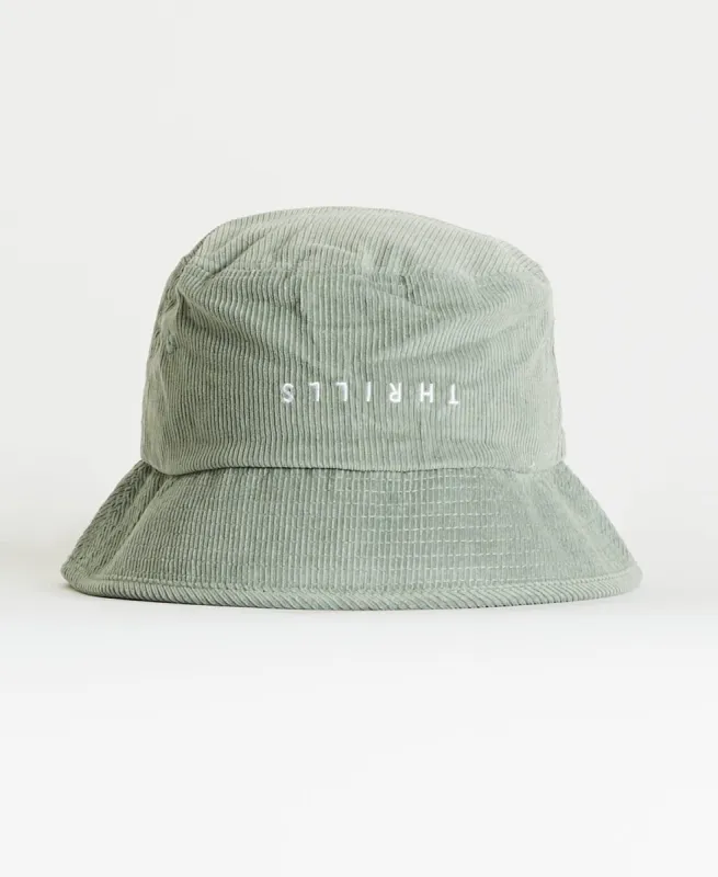Minimal Thrills Bucket Hat Eucalyptus sold by Neverland