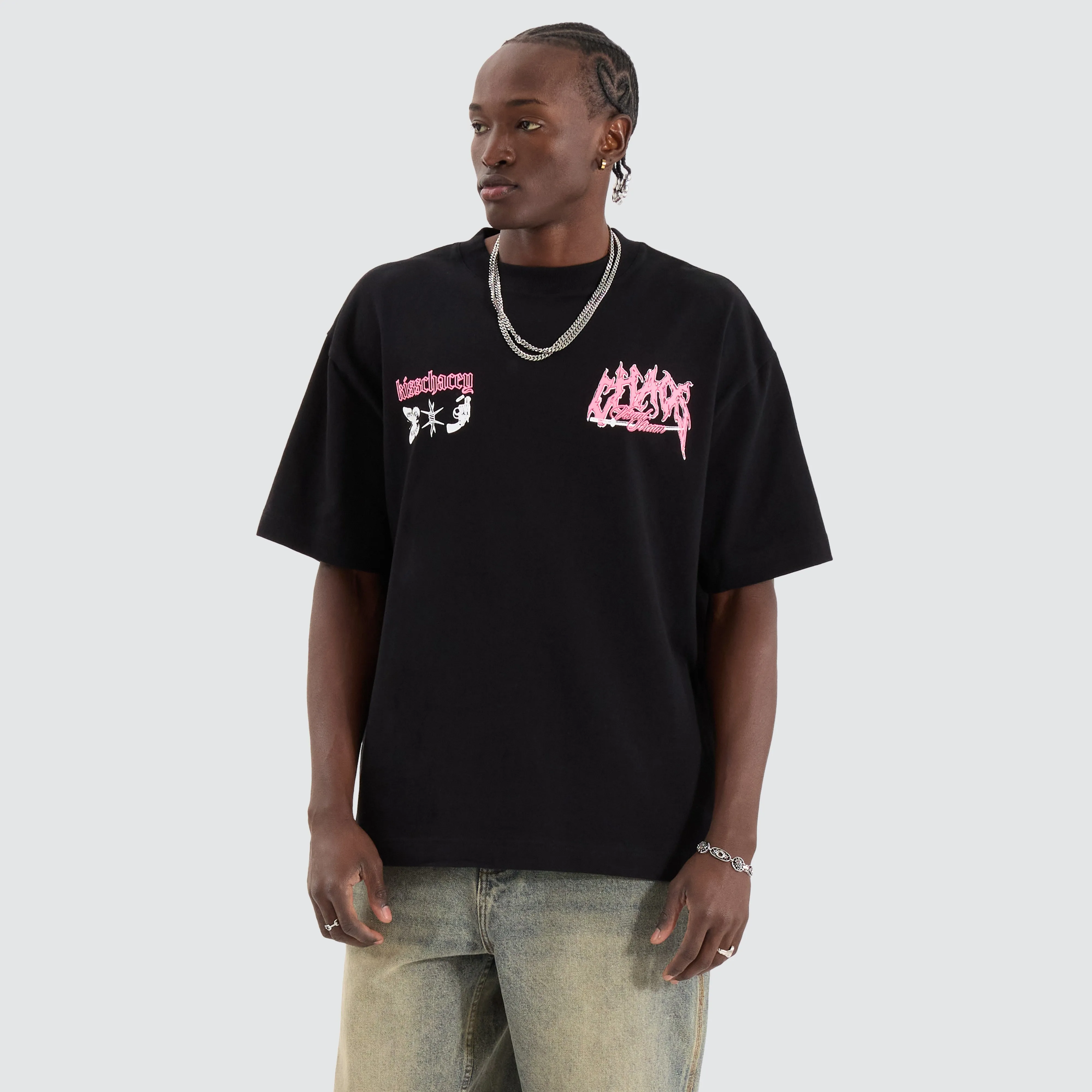 Katana Street Tee Jet Black sold by Neverland product image thumbnail 3