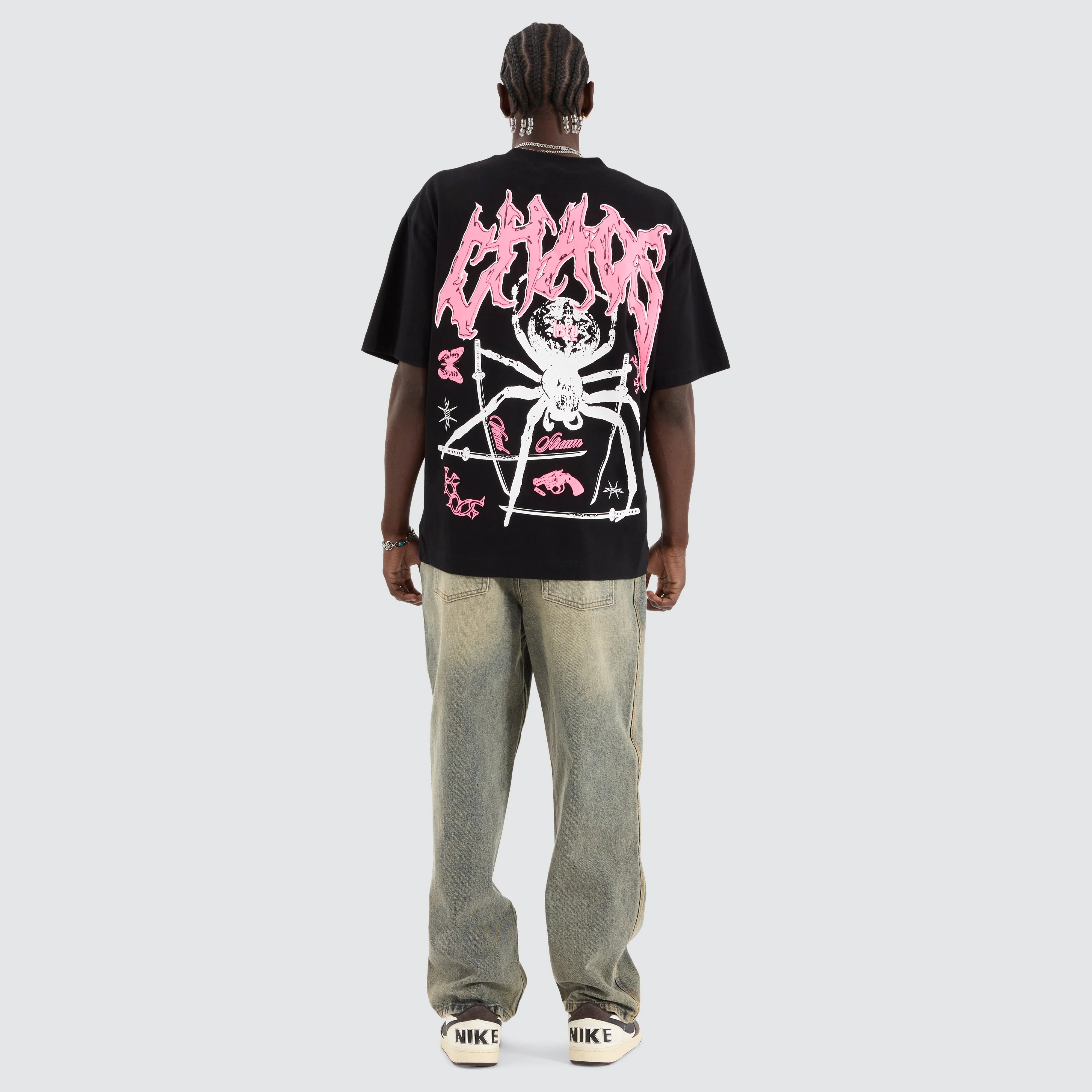 Katana Street Tee Jet Black sold by Neverland product image thumbnail 5