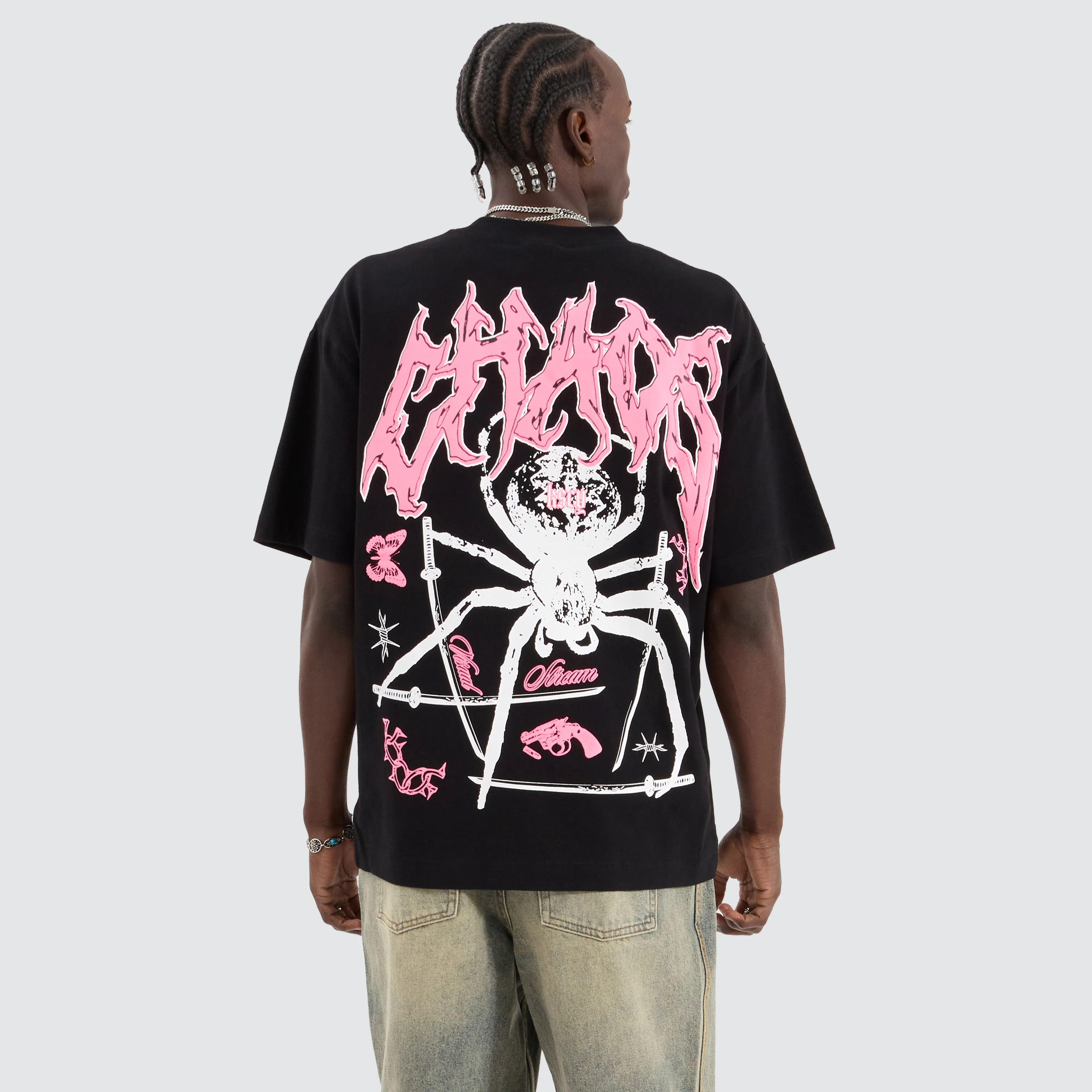Katana Street Tee Jet Black sold by Neverland