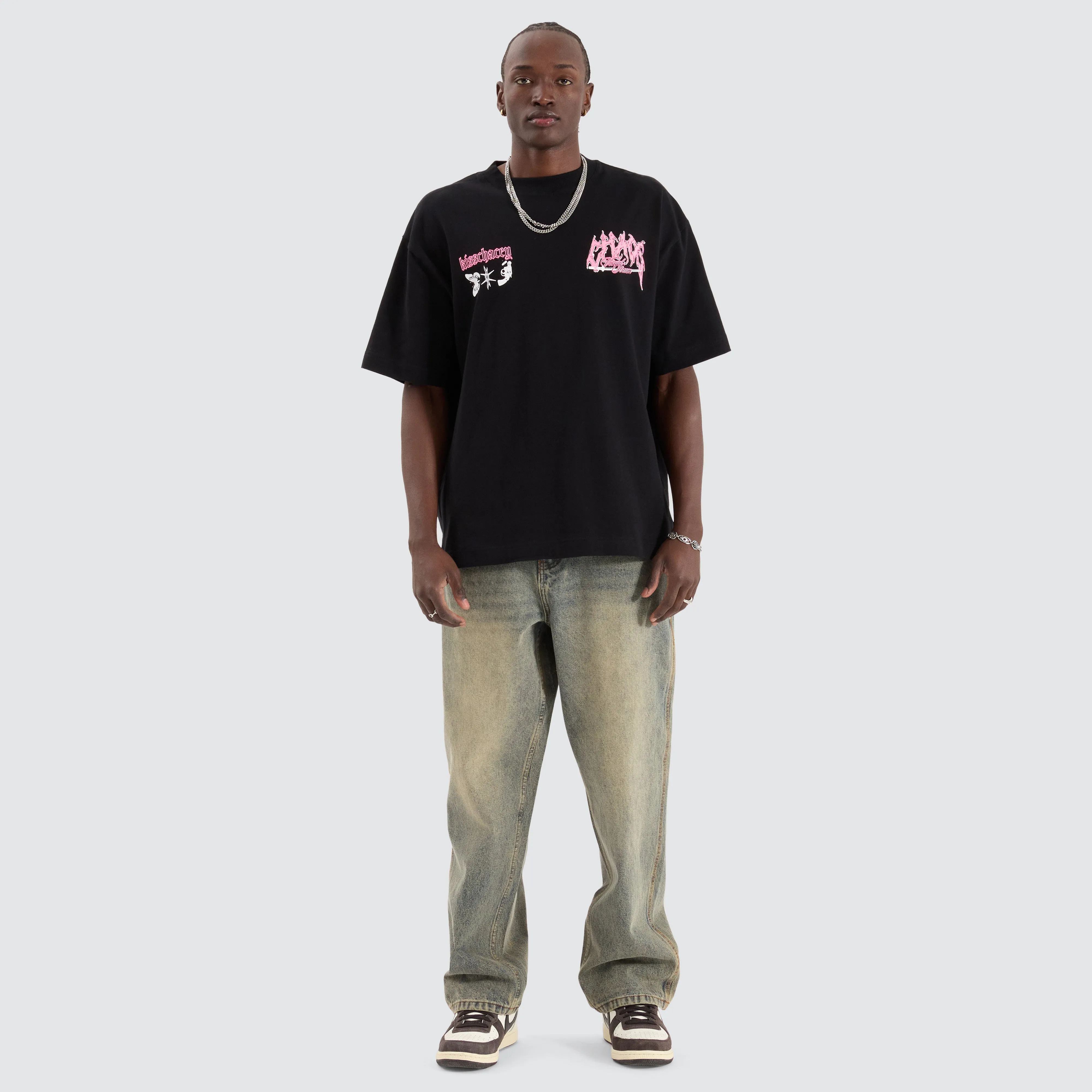 Katana Street Tee Jet Black sold by Neverland product image thumbnail 2