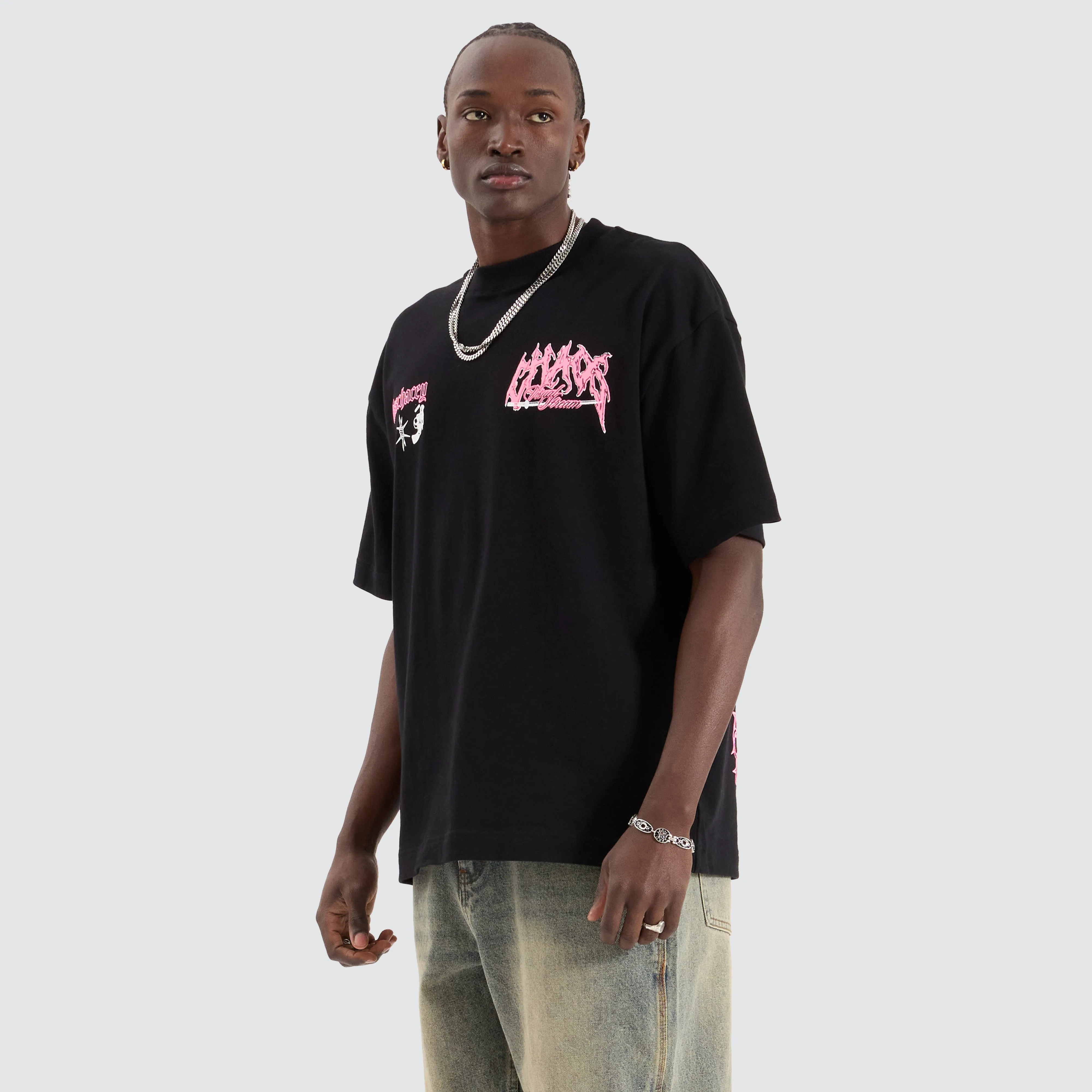 Katana Street Tee Jet Black sold by Neverland product image thumbnail 4