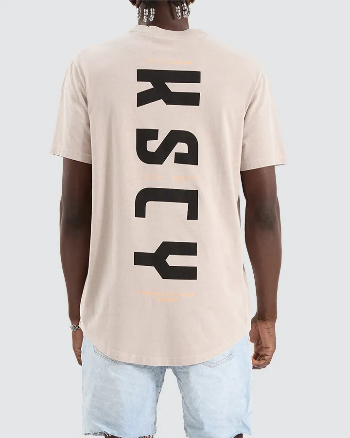 Thrillogy Dual Curved Tee Pigment Dove sold by Neverland