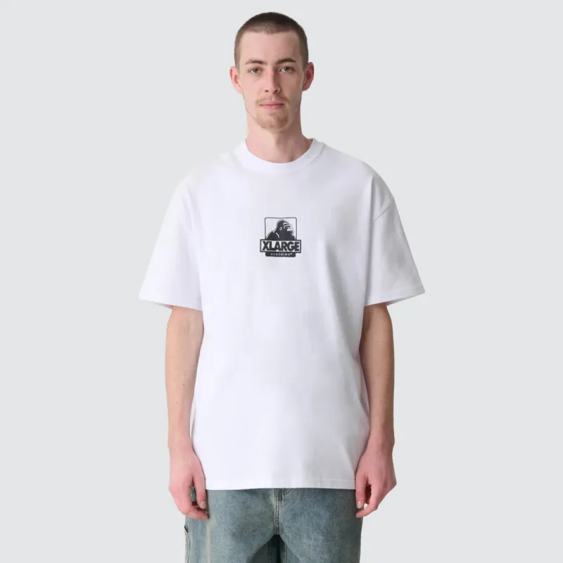 91 Box Fit Tee Solid White sold by Neverland