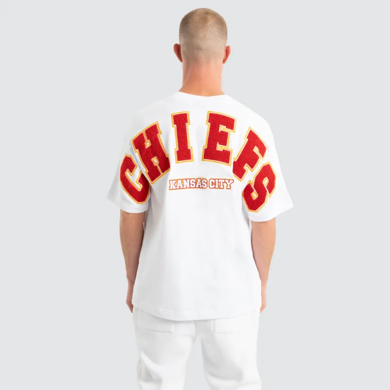 Kansas City Chiefs Surround Loopback Tee White sold by Neverland