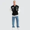 Las Vegas Raiders Huddle Varsity Jacket Black/White sold by Neverland