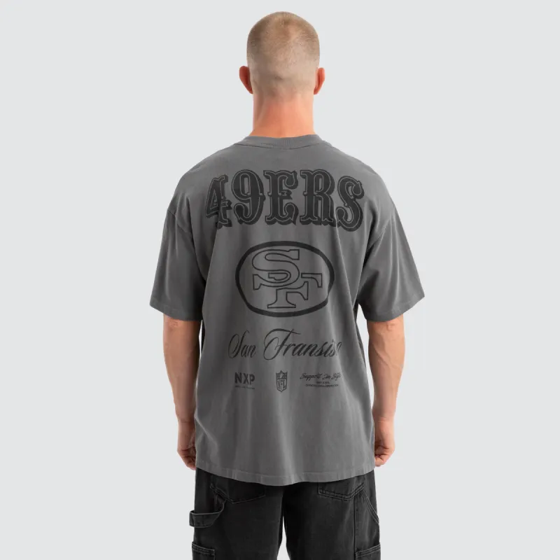 San Francisco 49ers Defence Raptor Tee Pigment Charcoal sold by Neverland