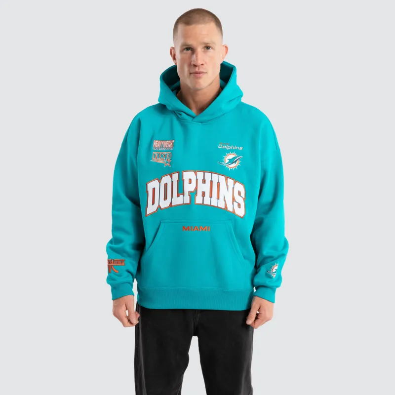 Miami Dolphins Stadium Hoodie Aqua sold by Neverland