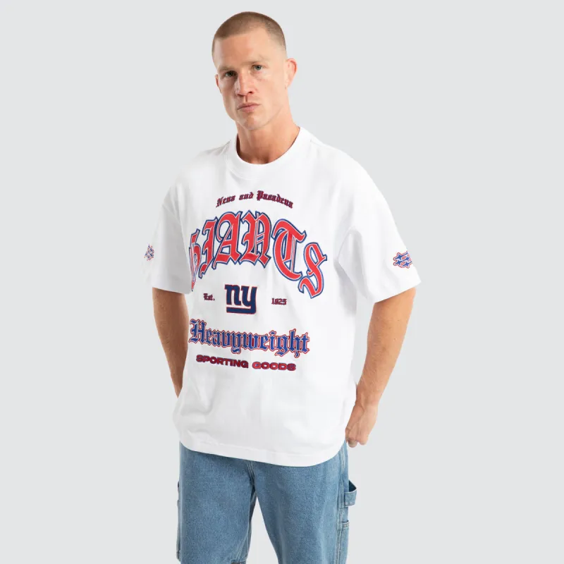 New York Giants Coach Loopback Tee White sold by Neverland