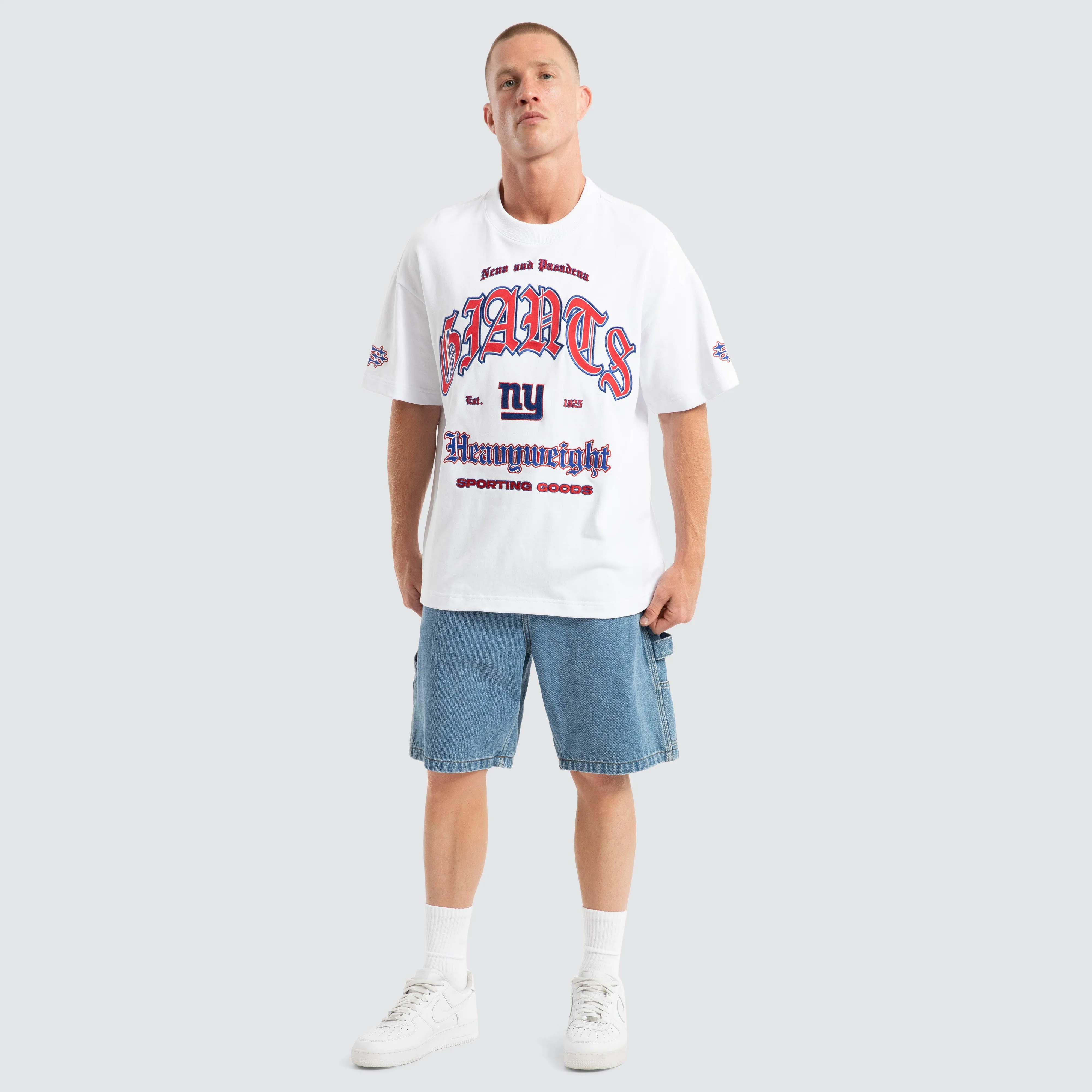 New York Giants Coach Loopback Tee White sold by Neverland product image thumbnail 4