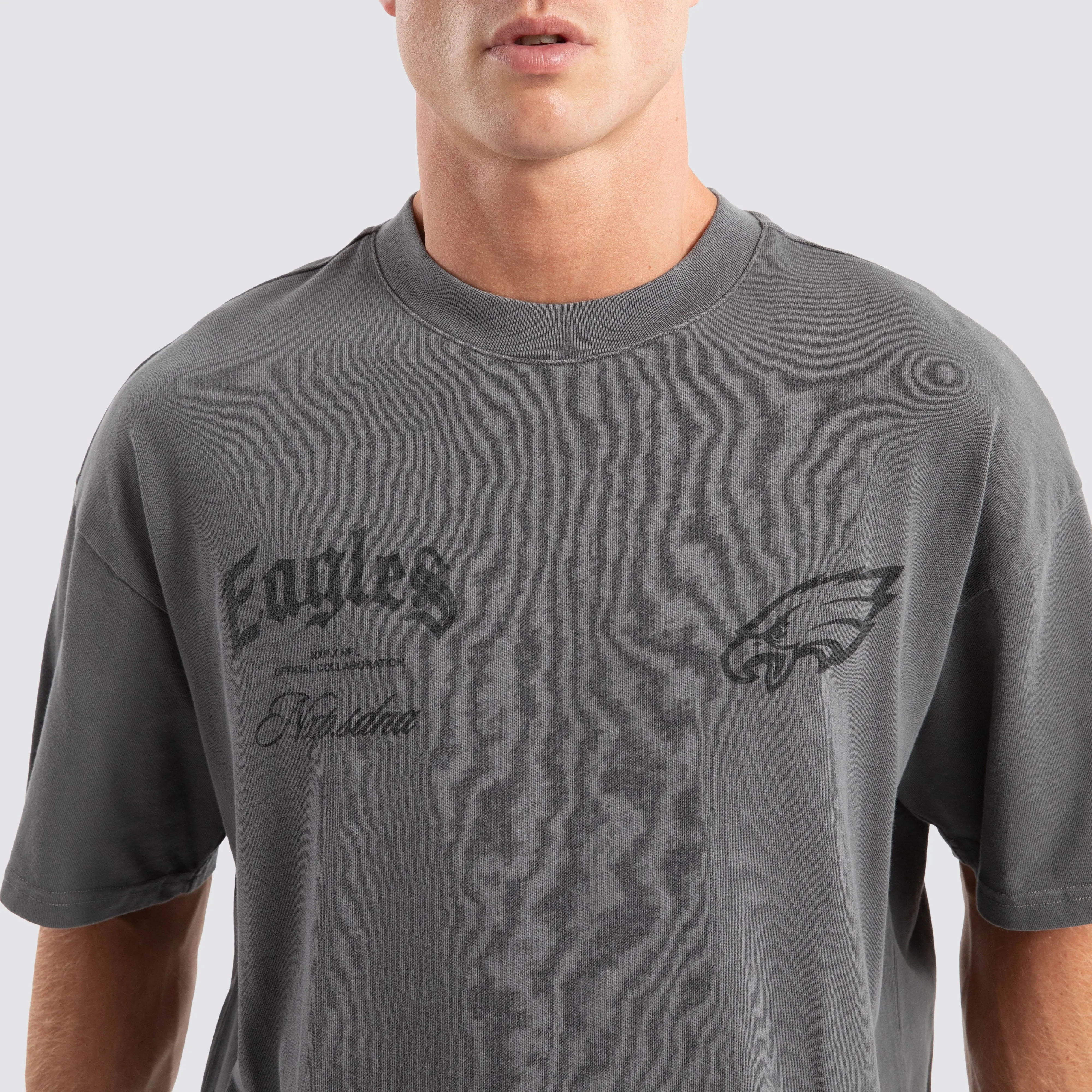 Philadelphia Eagles Defence Raptor Tee Pigment Charcoal sold by Neverland product image thumbnail 5
