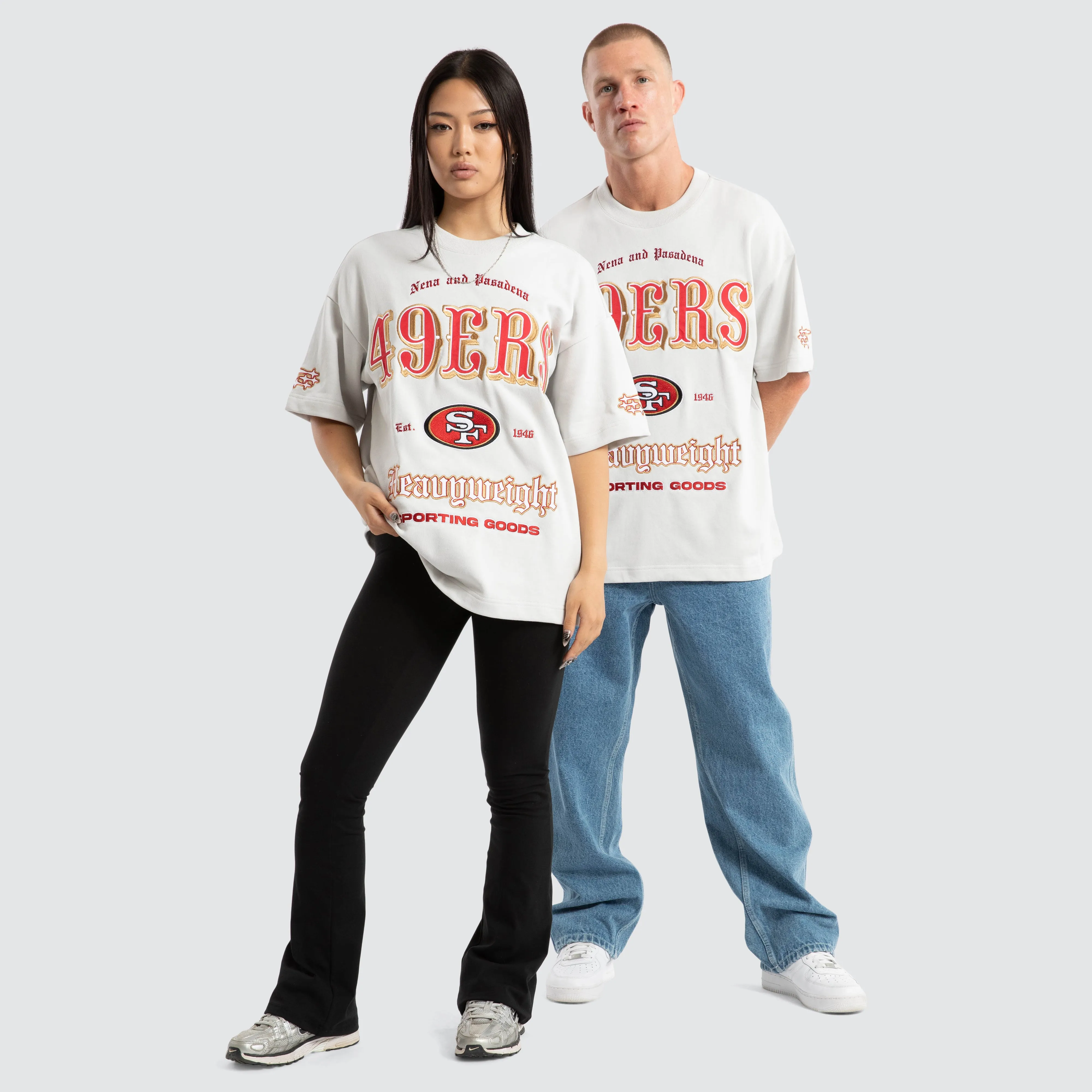 San Francisco 49ers Coach Loopback Tee Glacier Grey sold by Neverland product image thumbnail 4