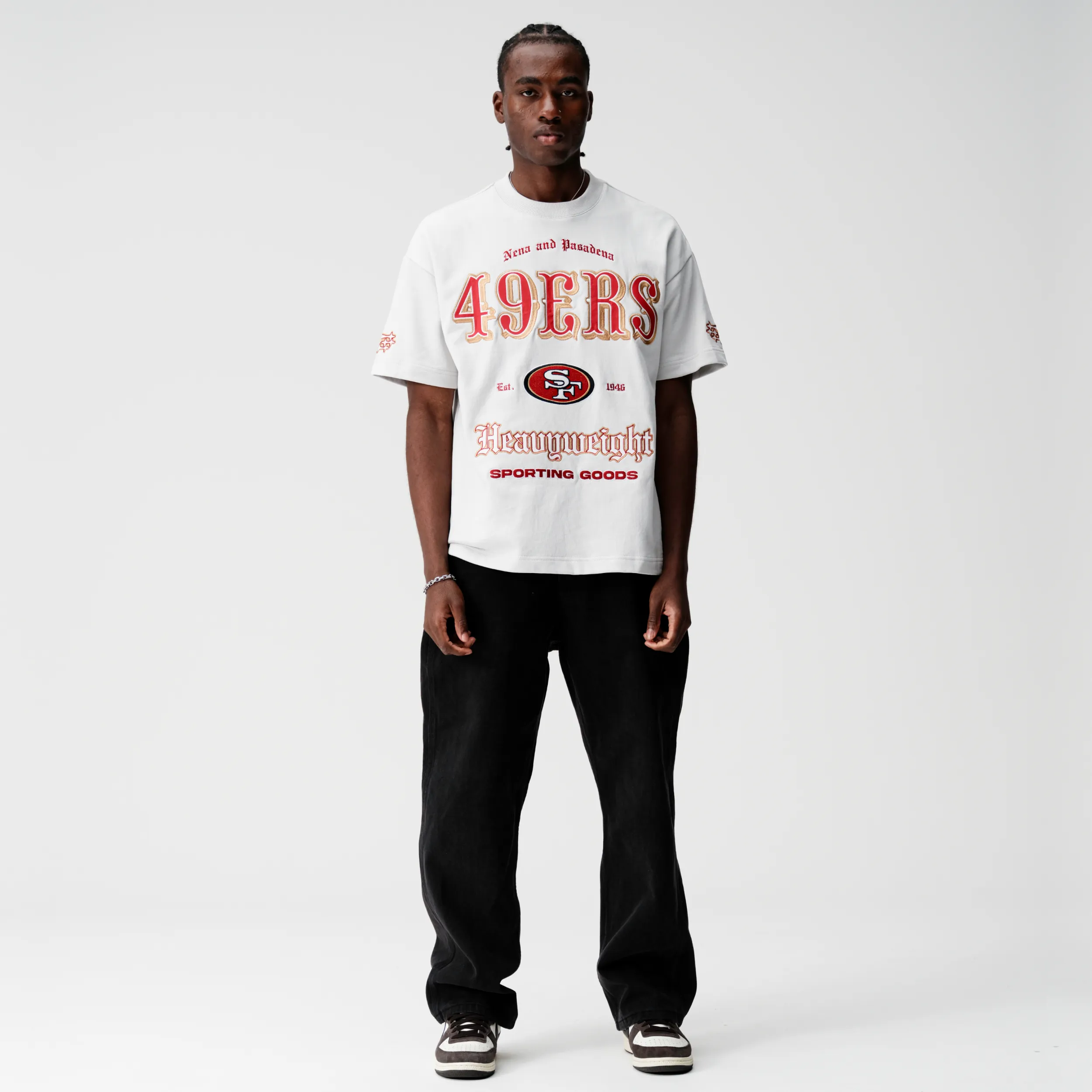 San Francisco 49ers Coach Loopback Tee Glacier Grey sold by Neverland product image thumbnail 2