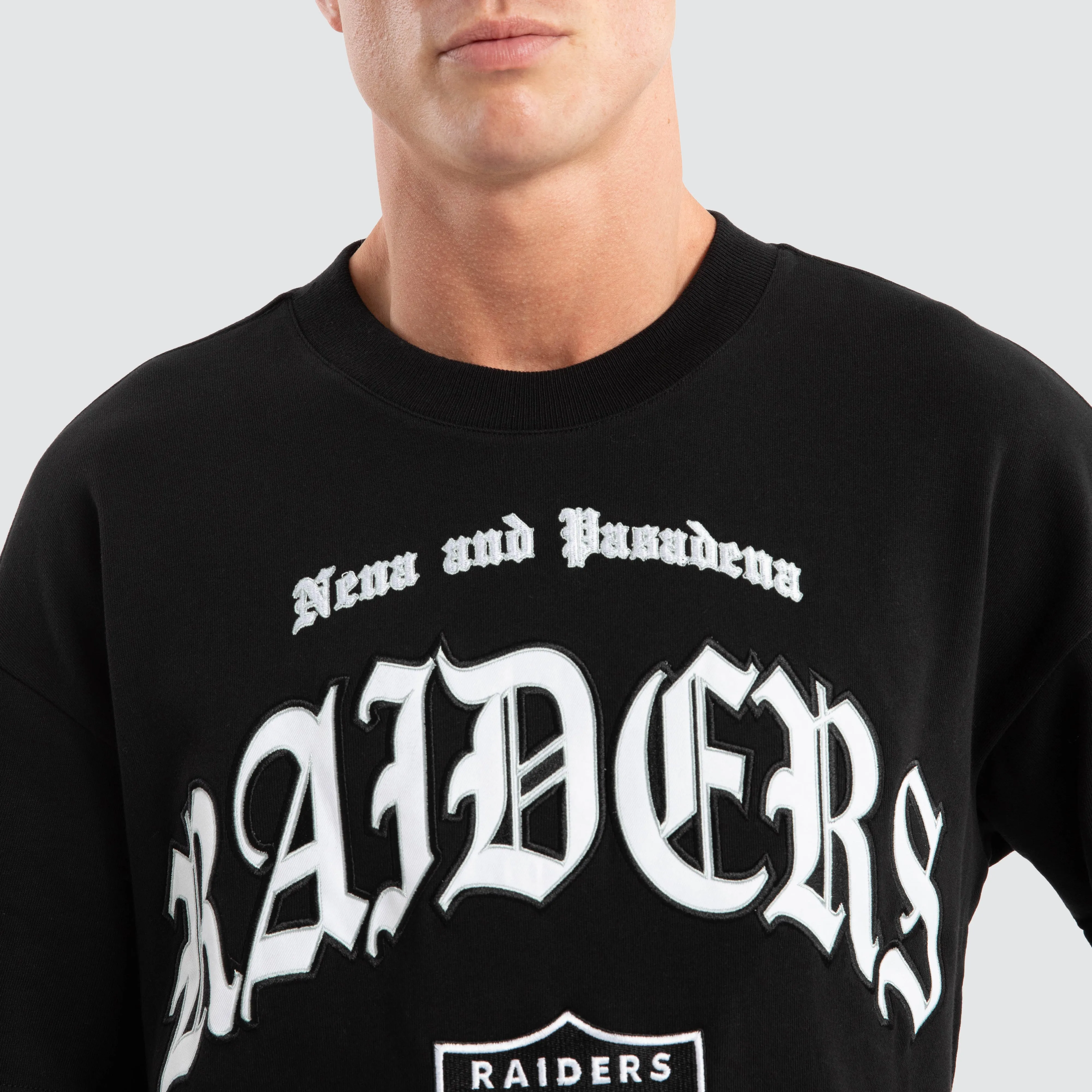 Las Vegas Raiders Coach Loopback Tee Jet Black sold by Neverland product image thumbnail 4